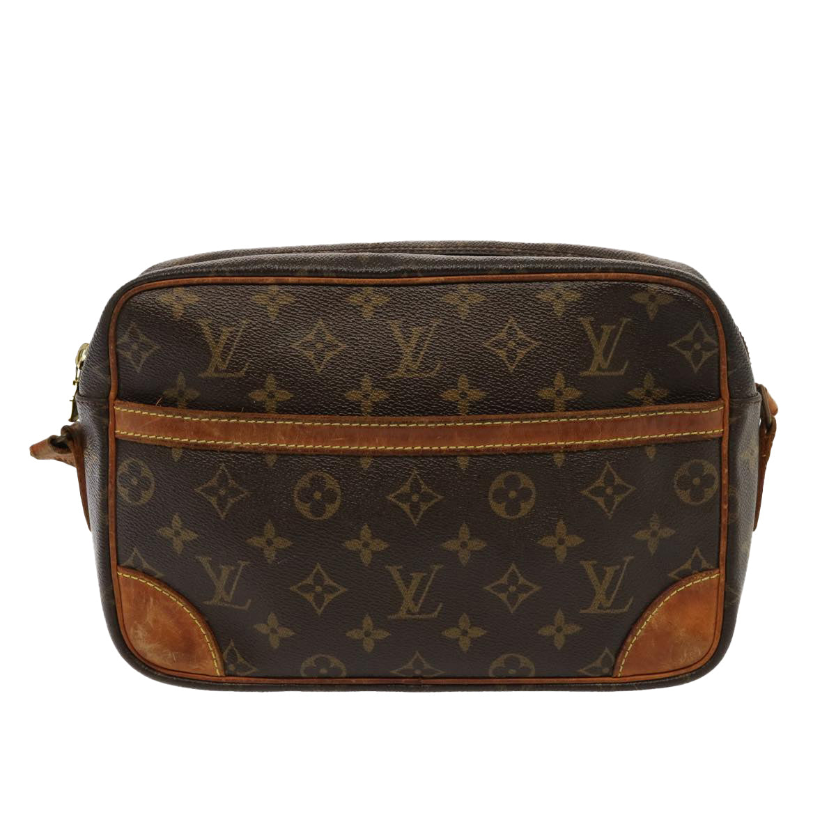 LOUIS VUITTON Monogram Trocadero 27 Shoulder Bag M51274 LV 76324
