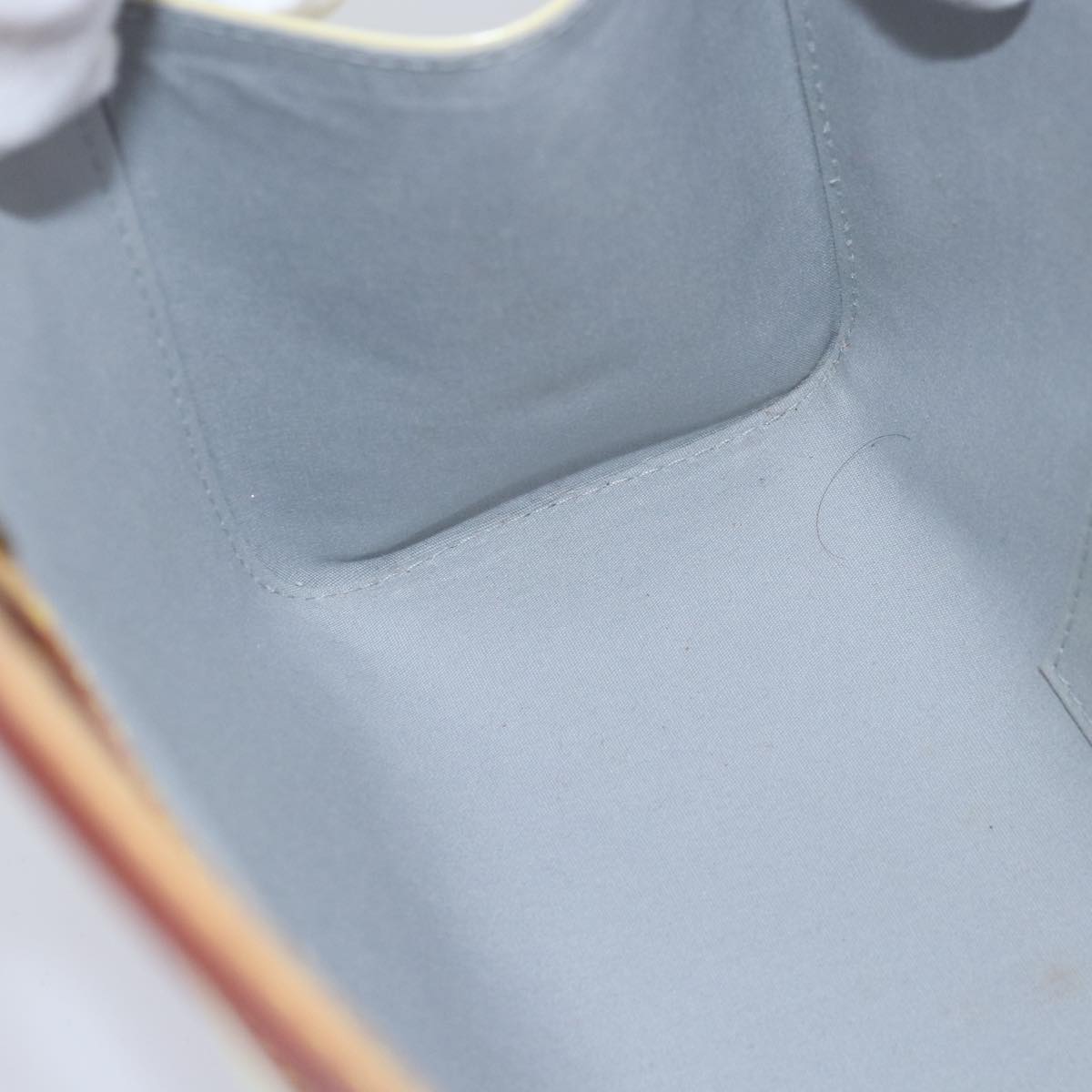 LOUIS VUITTON Monogram Vernis Roxbury Drive Hand Bag Perle M91374 LV 76340