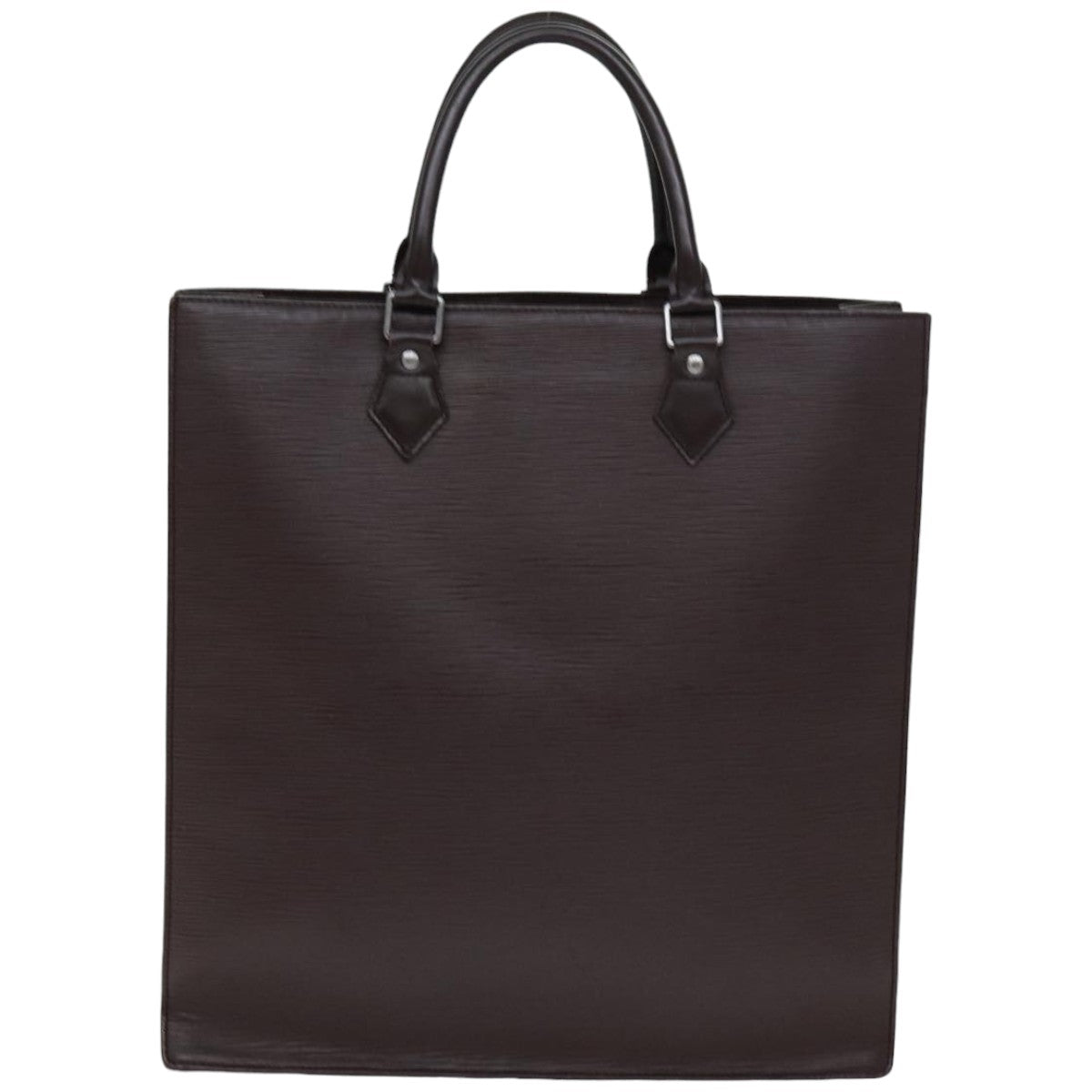LOUIS VUITTON Epi Sac Plat Hand Bag Mocha Brown M5908D LV 76346