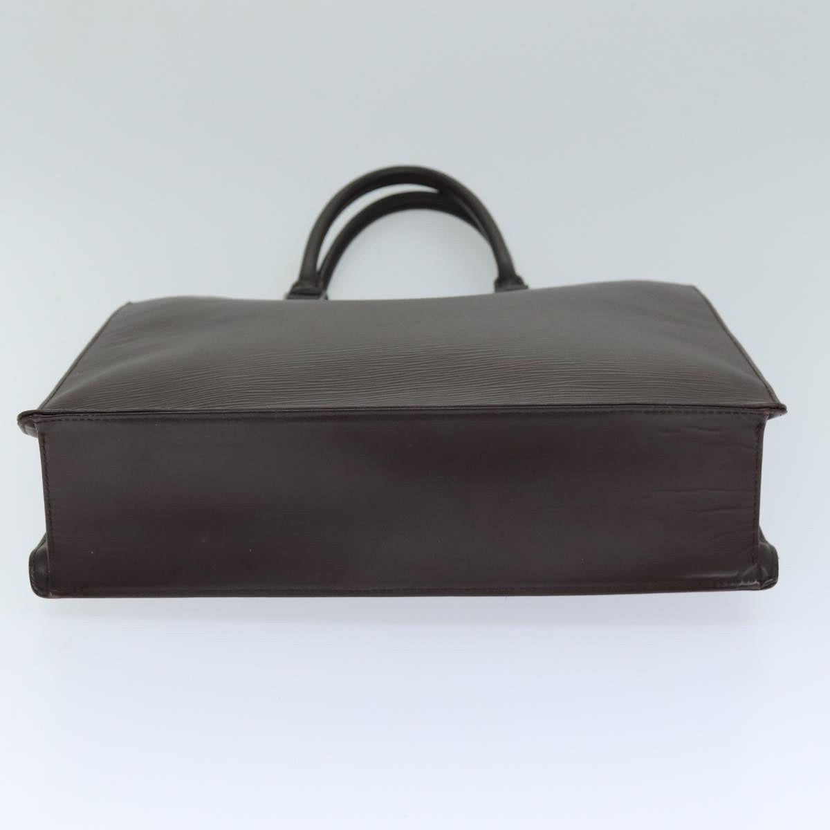 LOUIS VUITTON Epi Sac Plat Hand Bag Mocha Brown M5908D LV 76346