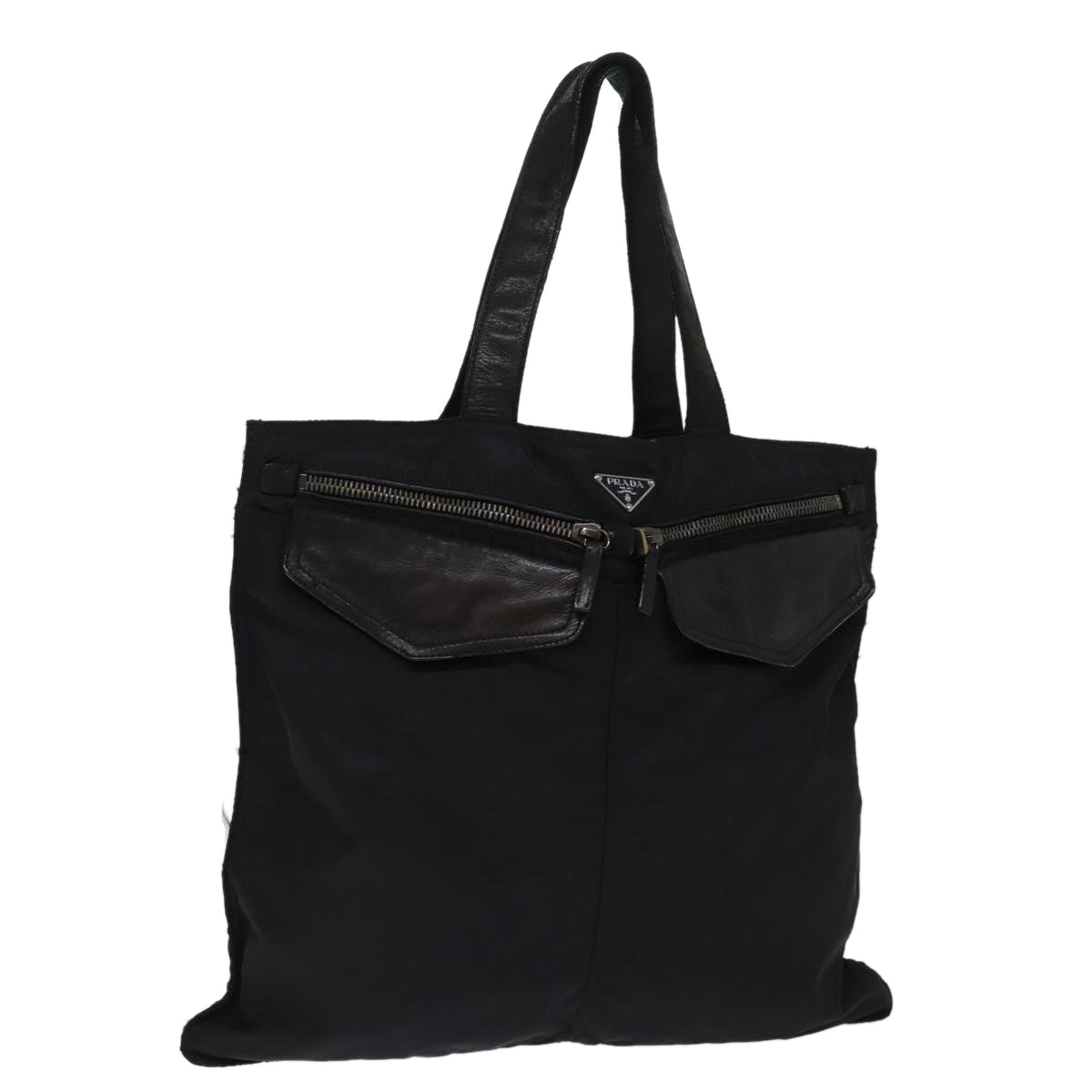Luxury PradaTote Bag Nylon Black 76367