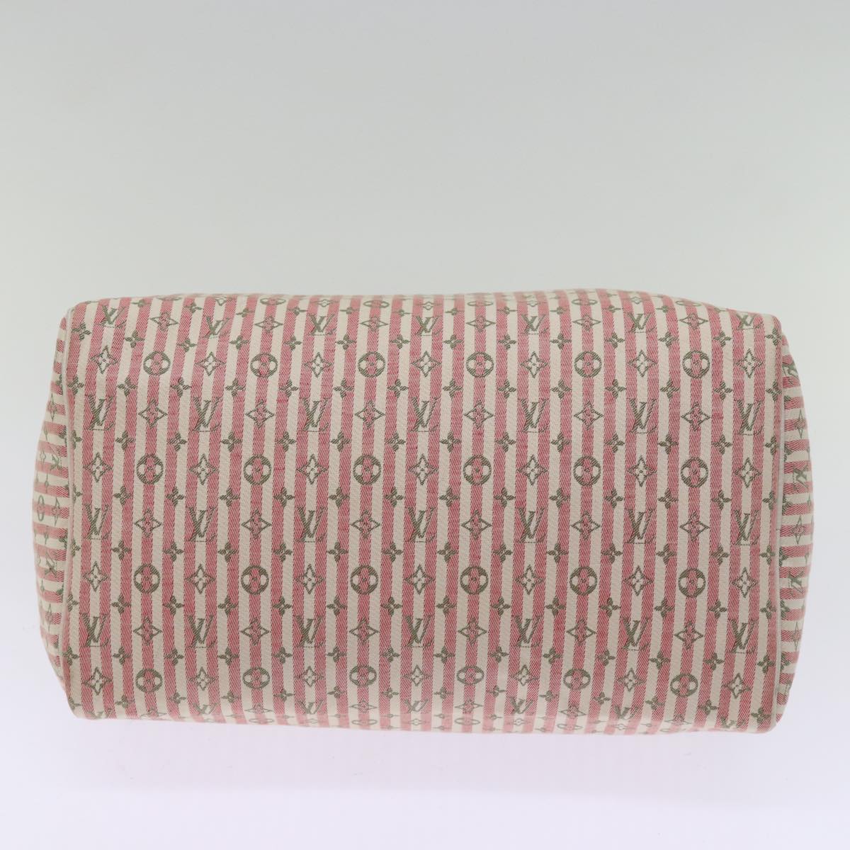 LOUIS VUITTON Monogram Mini Lin Croisette Speedy 30 Bag Pink M95501 76422A