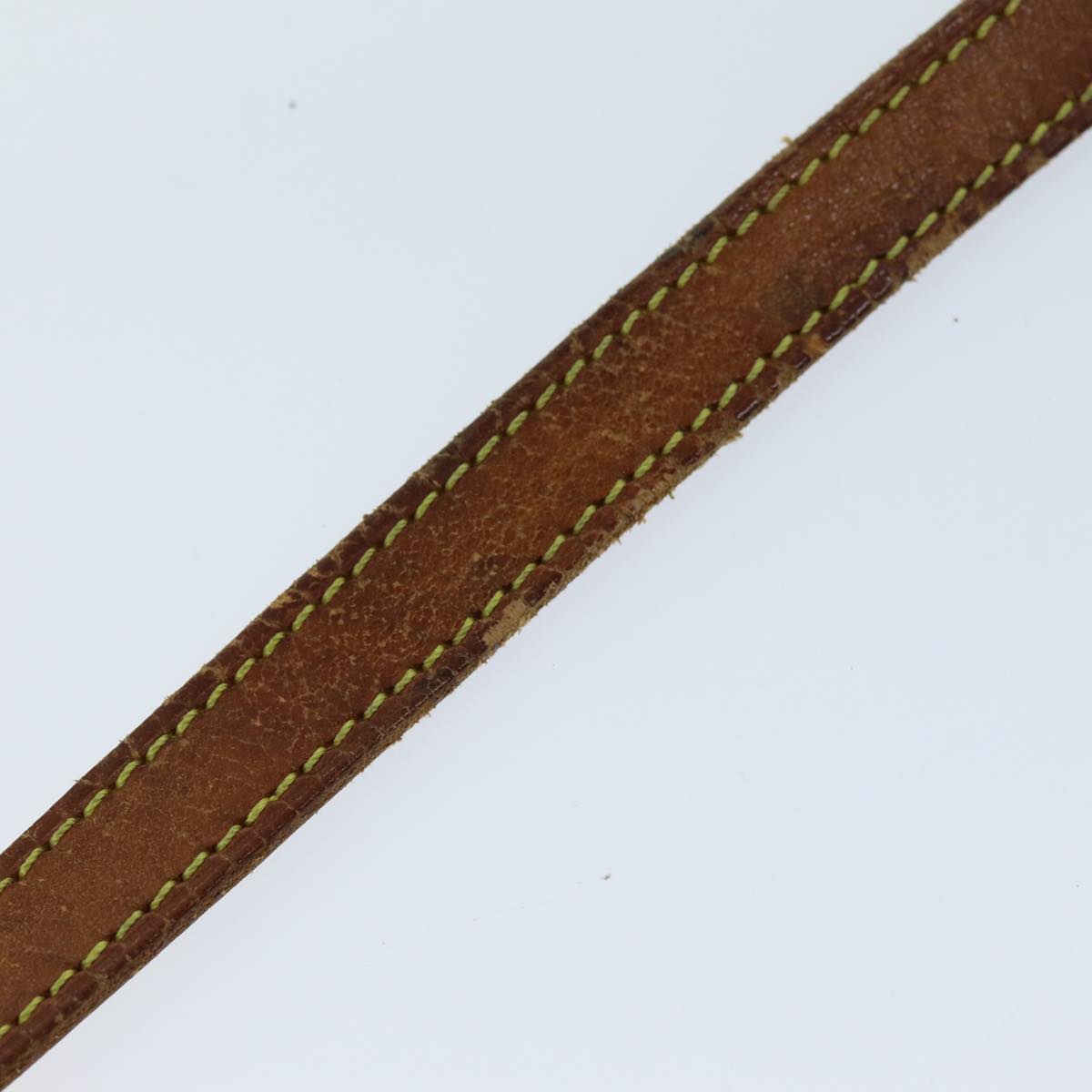 LOUIS VUITTON Shoulder Strap Leather 36.6"" Beige LV 76425