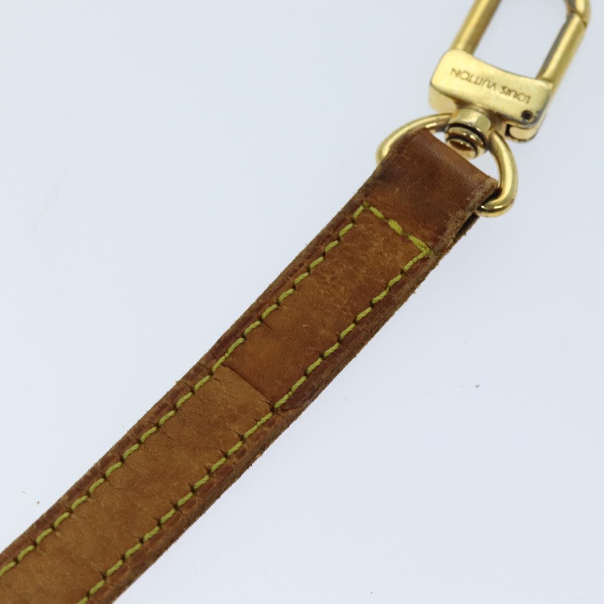 LOUIS VUITTON Shoulder Strap Leather 36.6"" Beige LV 76425