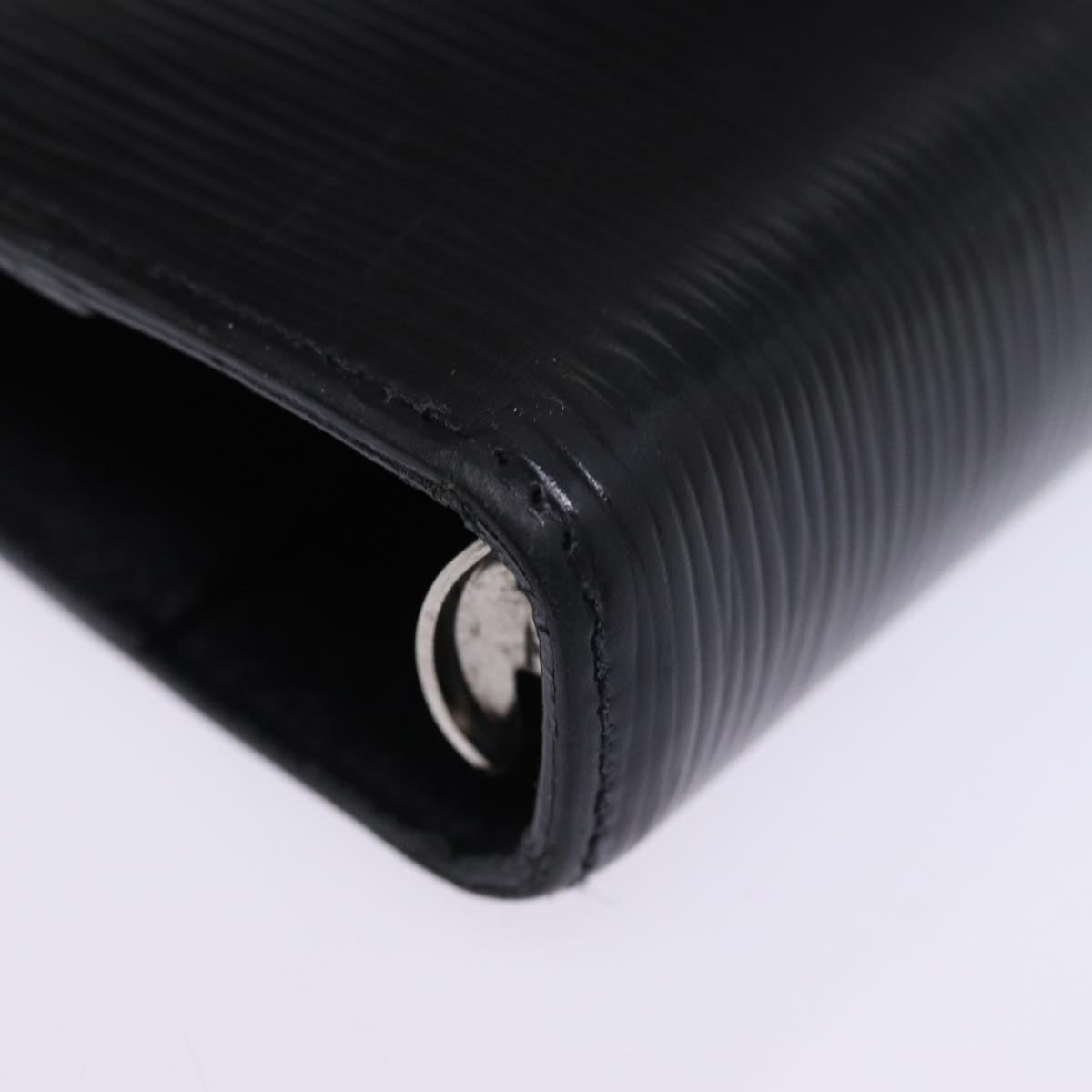 LOUIS VUITTON Epi Agenda MM Day Planner Cover Black R20042 LV 76441