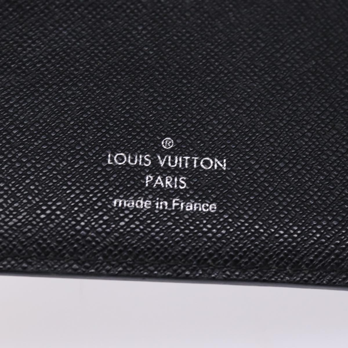 LOUIS VUITTON Epi Agenda MM Day Planner Cover Black R20042 LV 76441