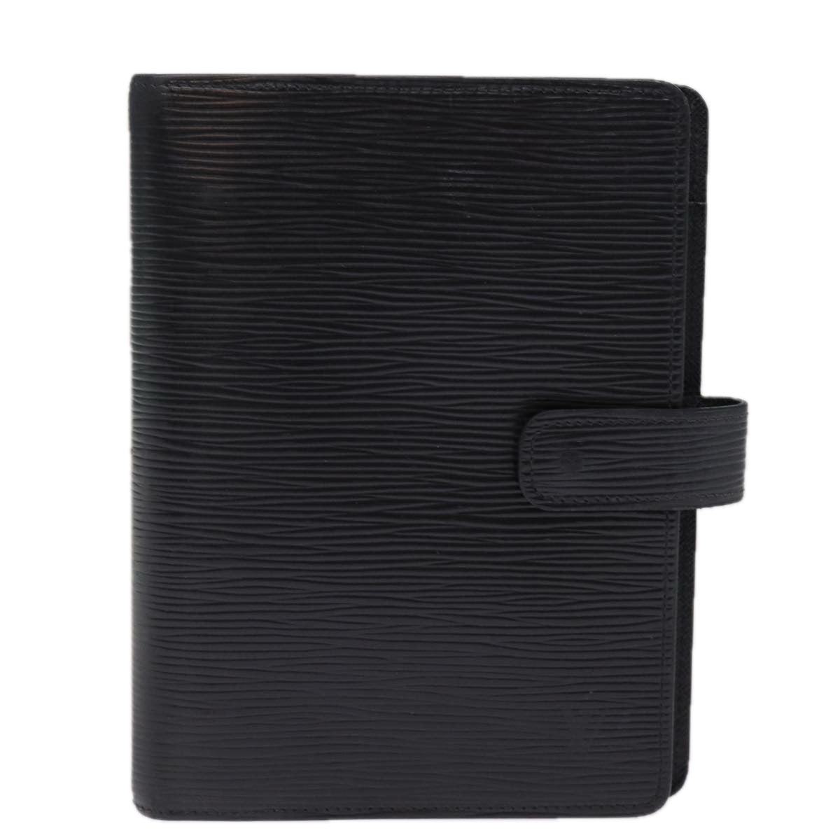 LOUIS VUITTON Epi Agenda MM Day Planner Cover Black R20042 LV 76441