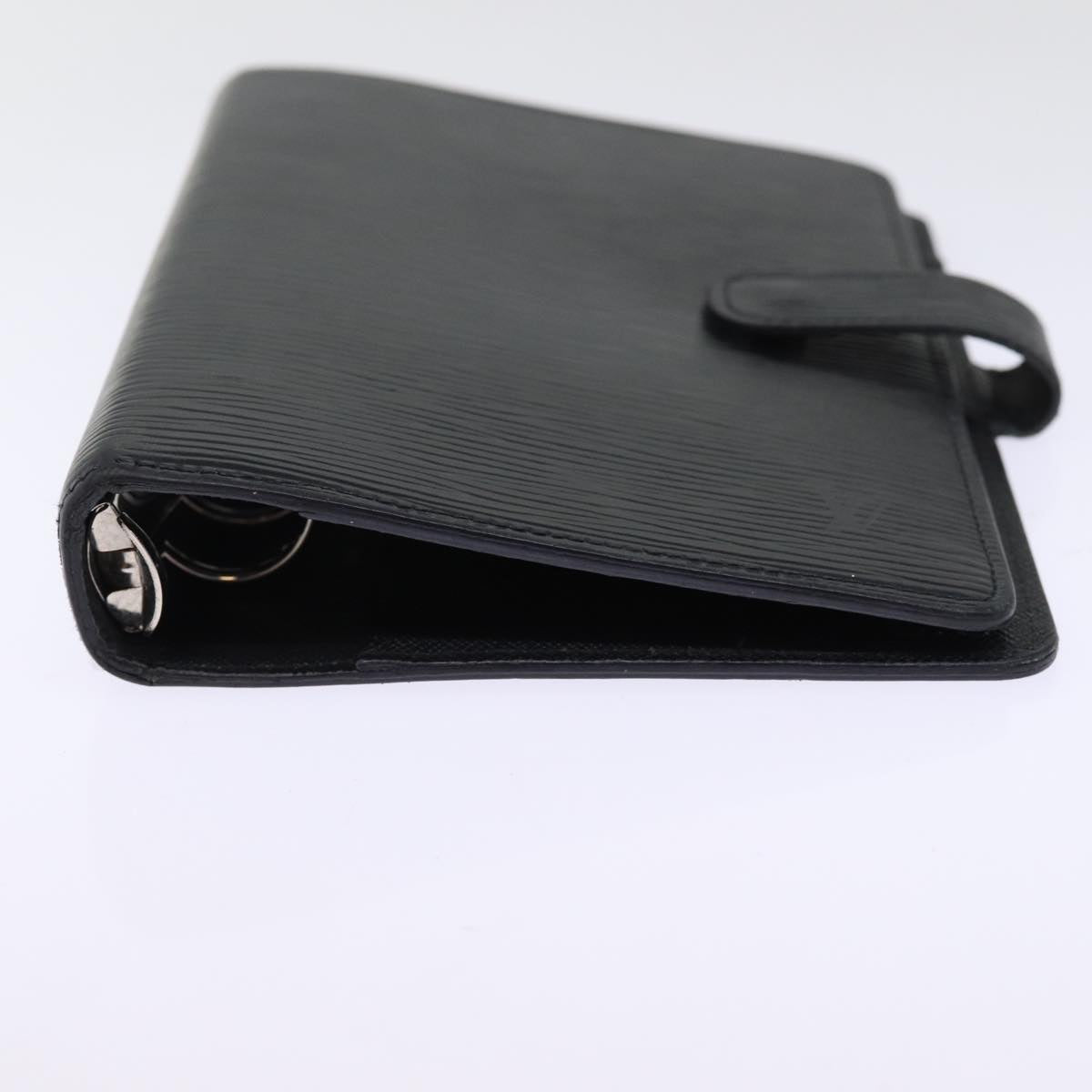 LOUIS VUITTON Epi Agenda MM Day Planner Cover Black R20042 LV 76441