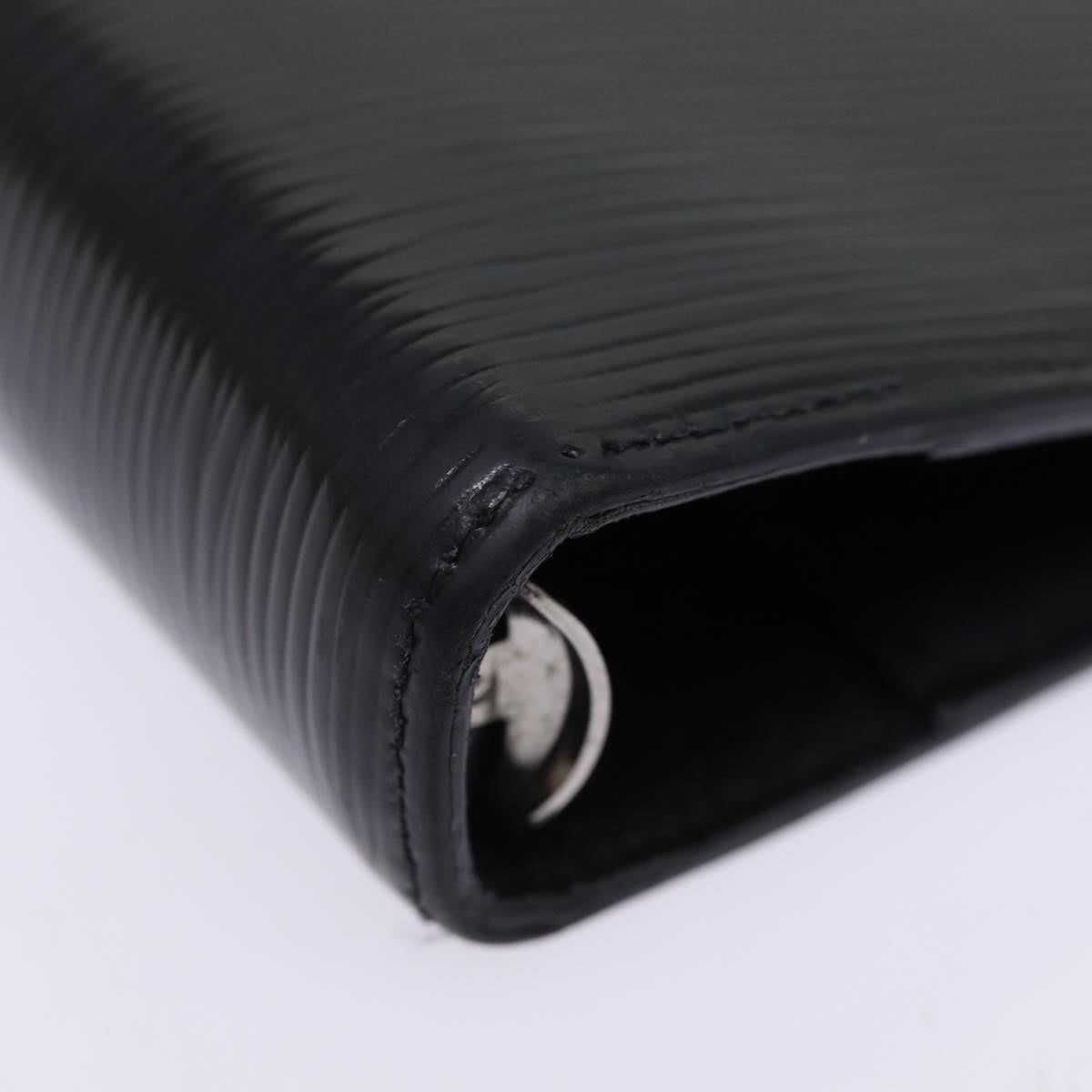 LOUIS VUITTON Epi Agenda MM Day Planner Cover Black R20042 LV 76441