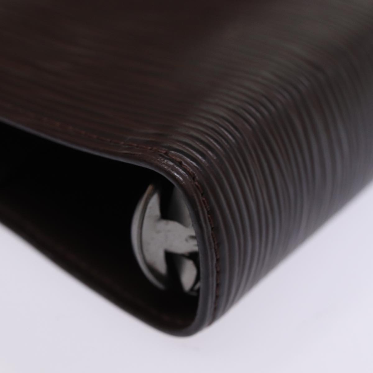 LOUIS VUITTON Epi Agenda GM Day Planner Cover Mocha Brown R2006D LV 76443