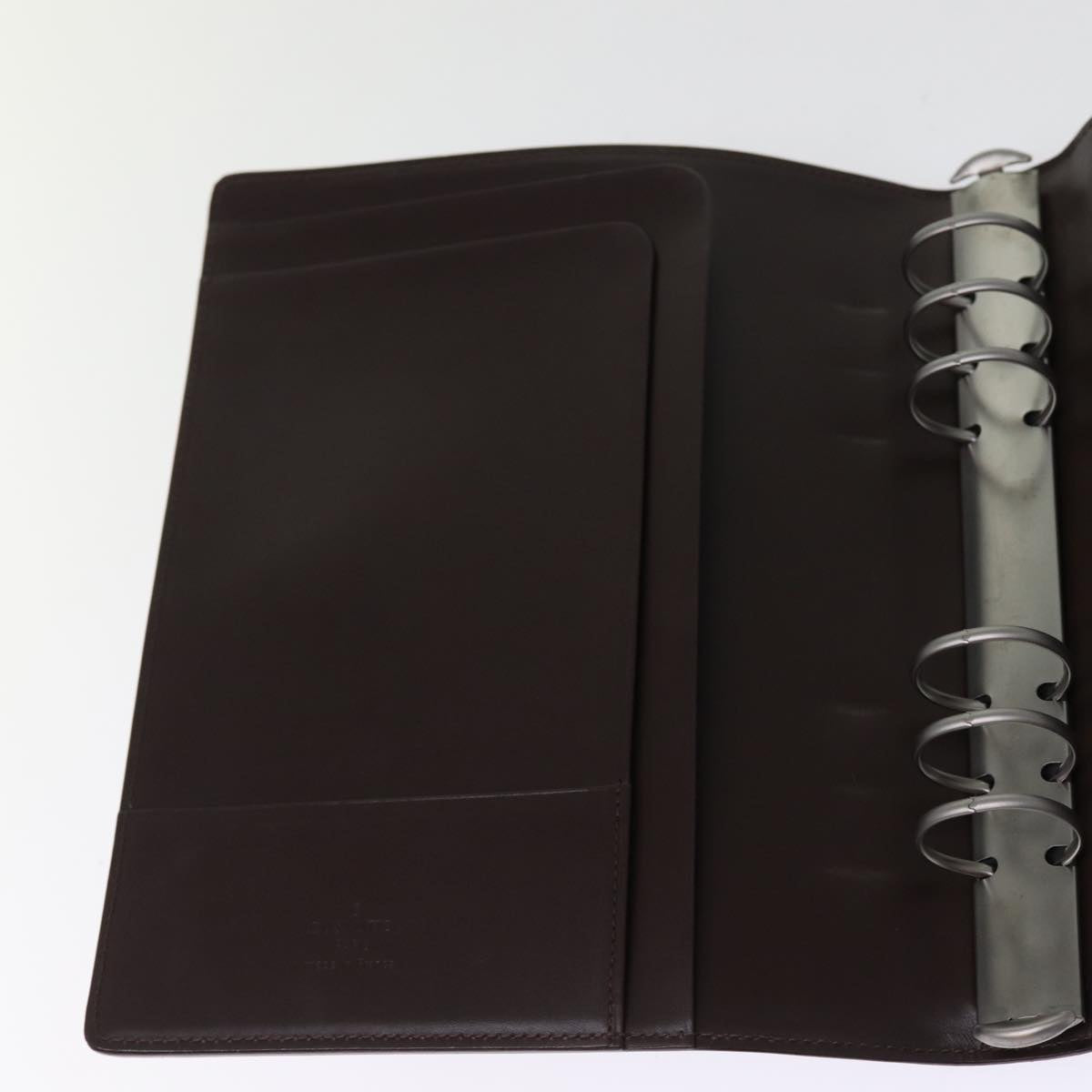 LOUIS VUITTON Epi Agenda GM Day Planner Cover Mocha Brown R2006D LV 76443