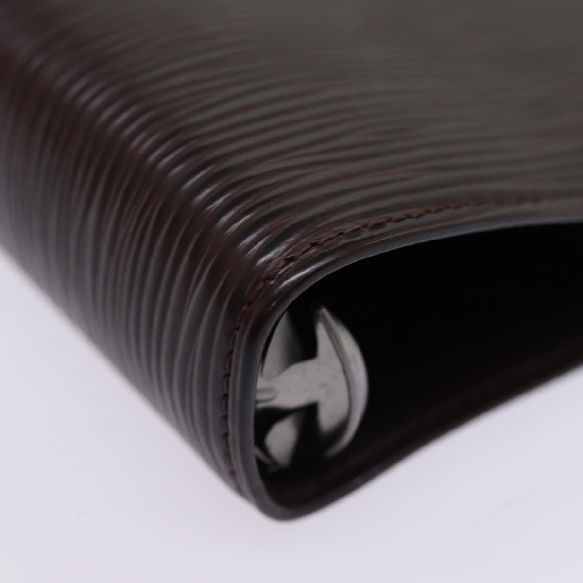 LOUIS VUITTON Epi Agenda GM Day Planner Cover Mocha Brown R2006D LV 76443