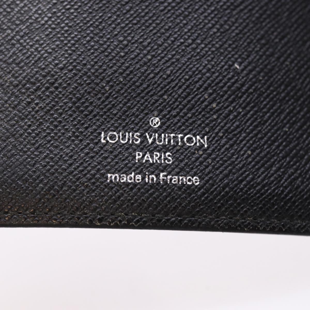 LOUIS VUITTON Damier Graphite Agenda MM Day Planner Cover R20242 LV 76446