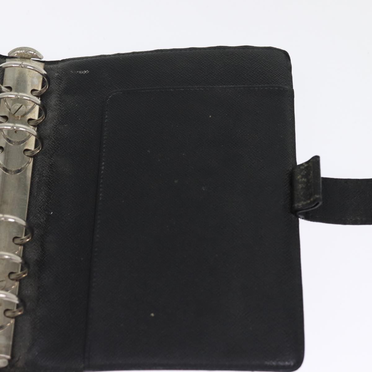 LOUIS VUITTON Damier Graphite Agenda MM Day Planner Cover R20242 LV 76446