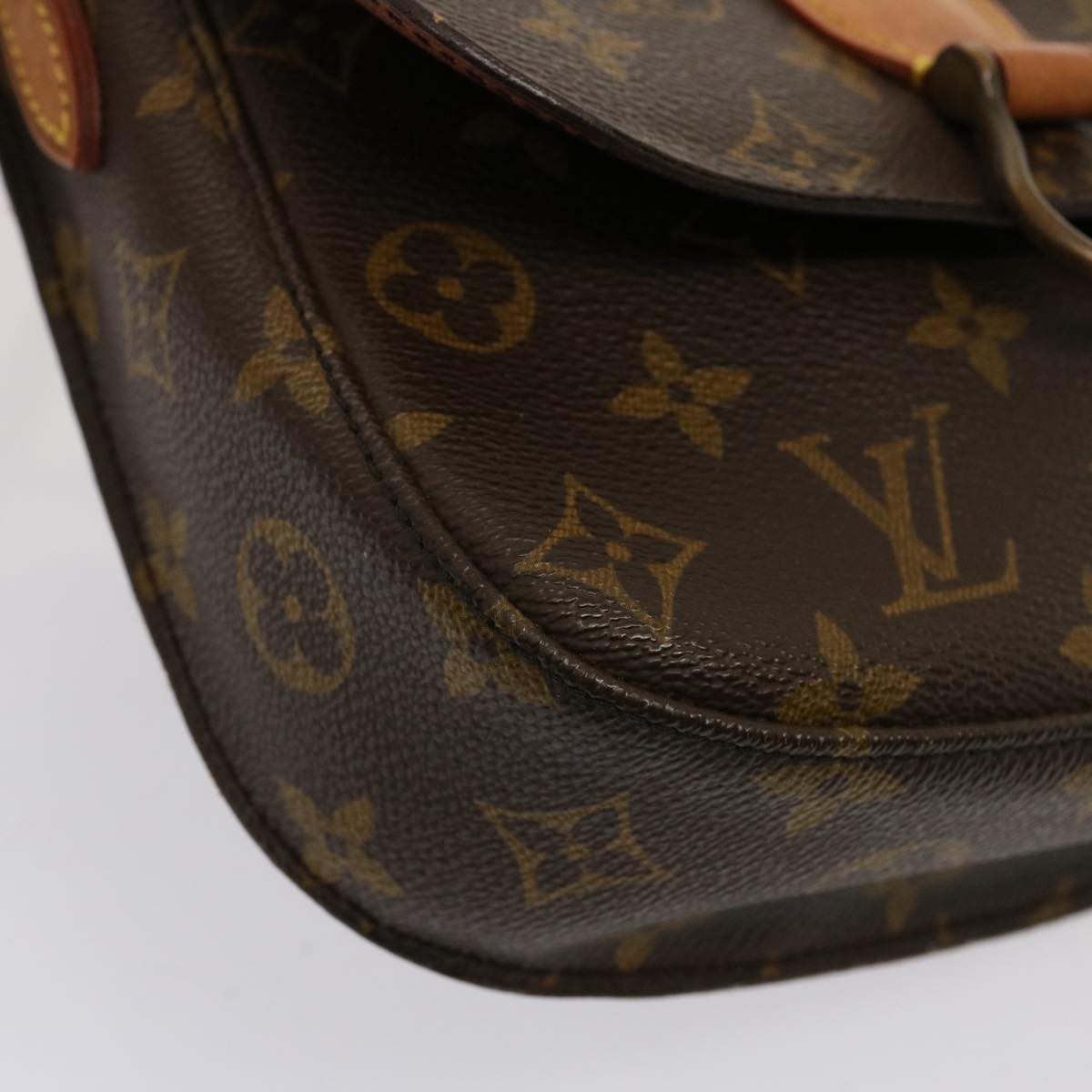 LOUIS VUITTON Monogram Saint Cloud MM Shoulder Bag M51243 LV 76461