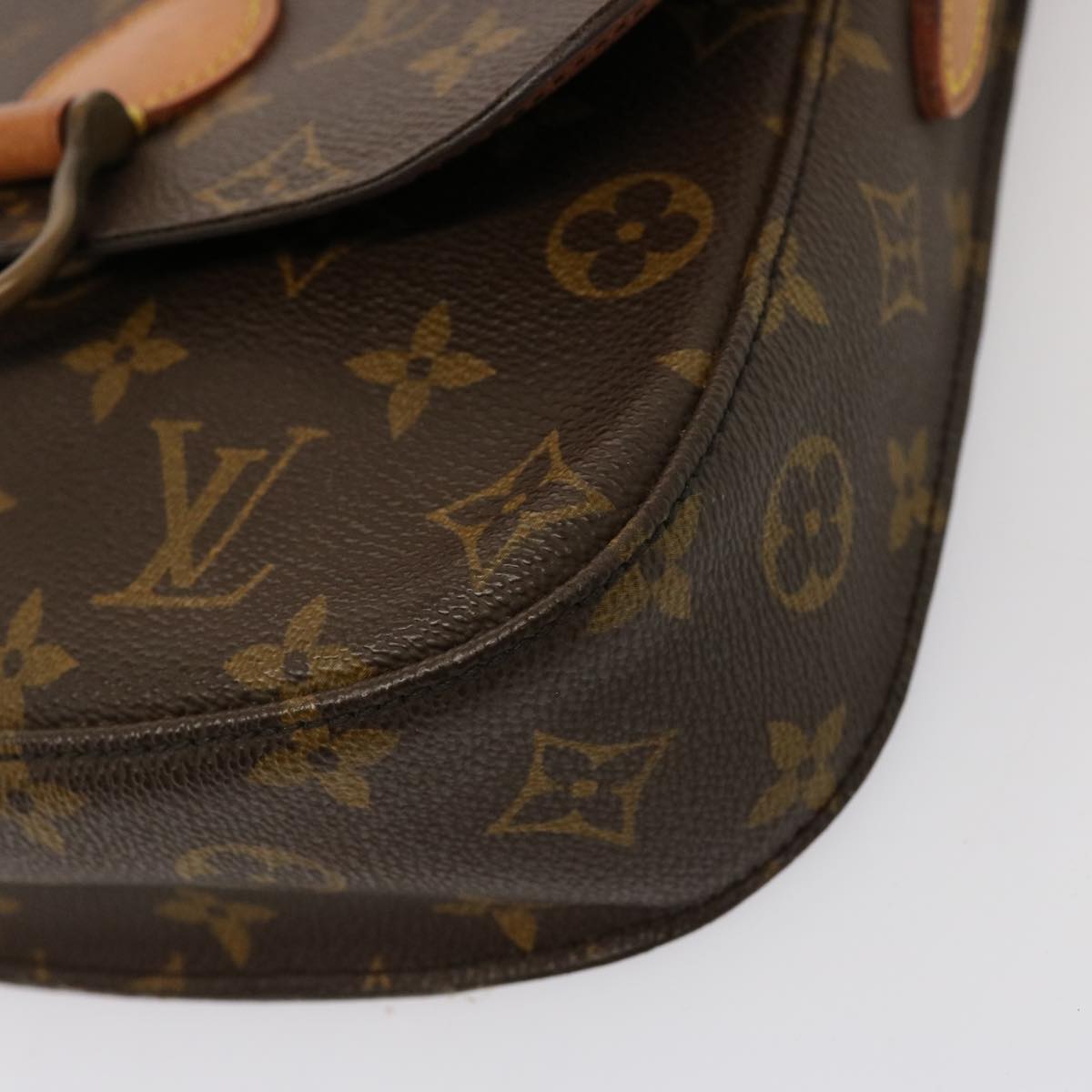 LOUIS VUITTON Monogram Saint Cloud MM Shoulder Bag M51243 LV 76461