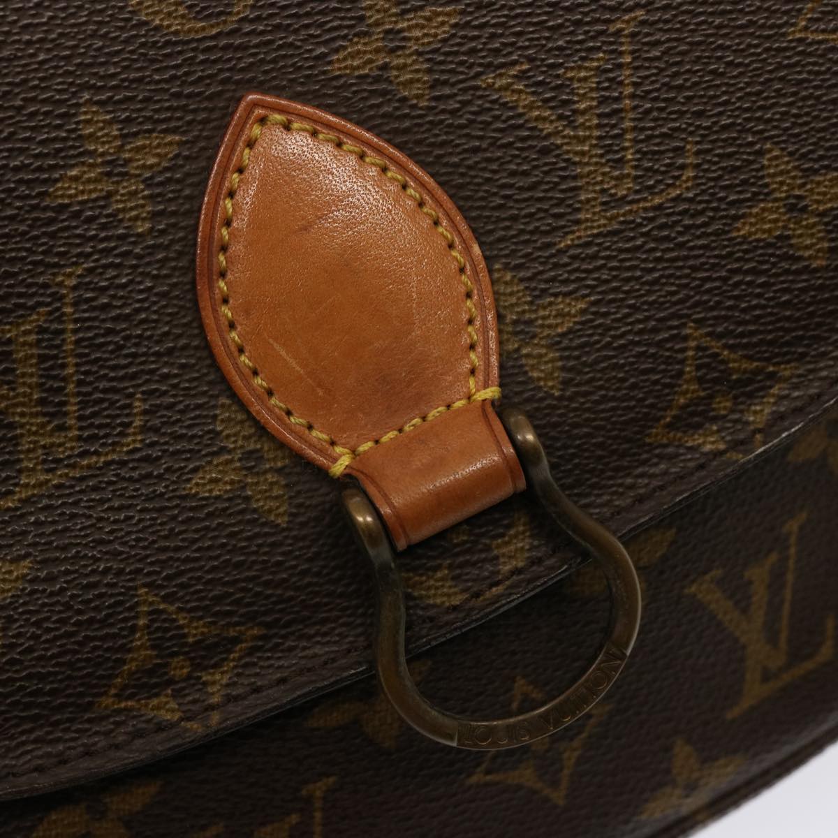 LOUIS VUITTON Monogram Saint Cloud MM Shoulder Bag M51243 LV 76461