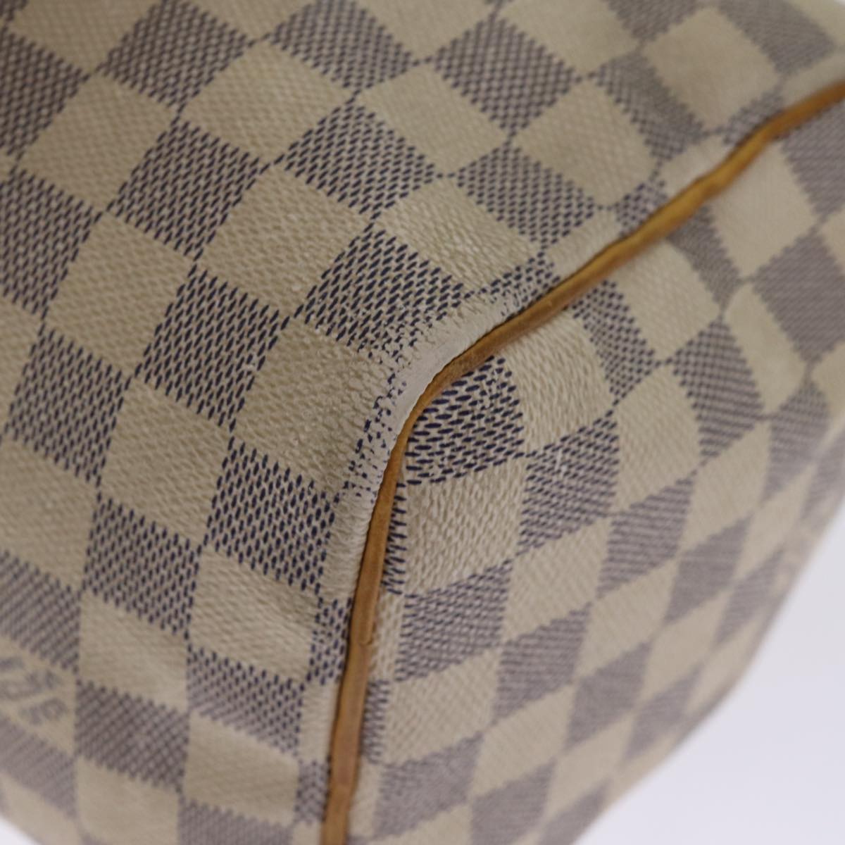 LOUIS VUITTON Damier Azur Speedy 25 Hand Bag N41534 LV 76467