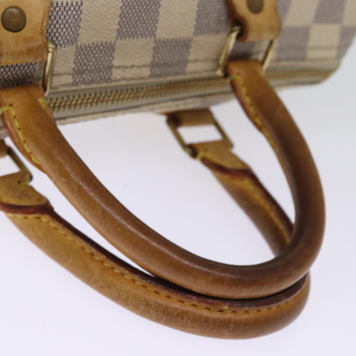 LOUIS VUITTON Damier Azur Speedy 25 Hand Bag N41534 LV 76467