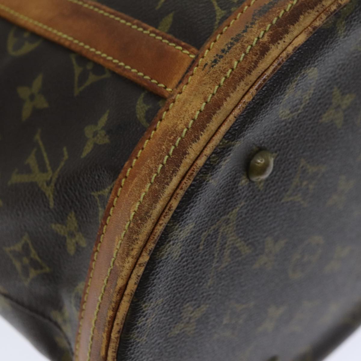 LOUIS VUITTON Monogram Bucket GM Shoulder Bag M42236 LV 76470