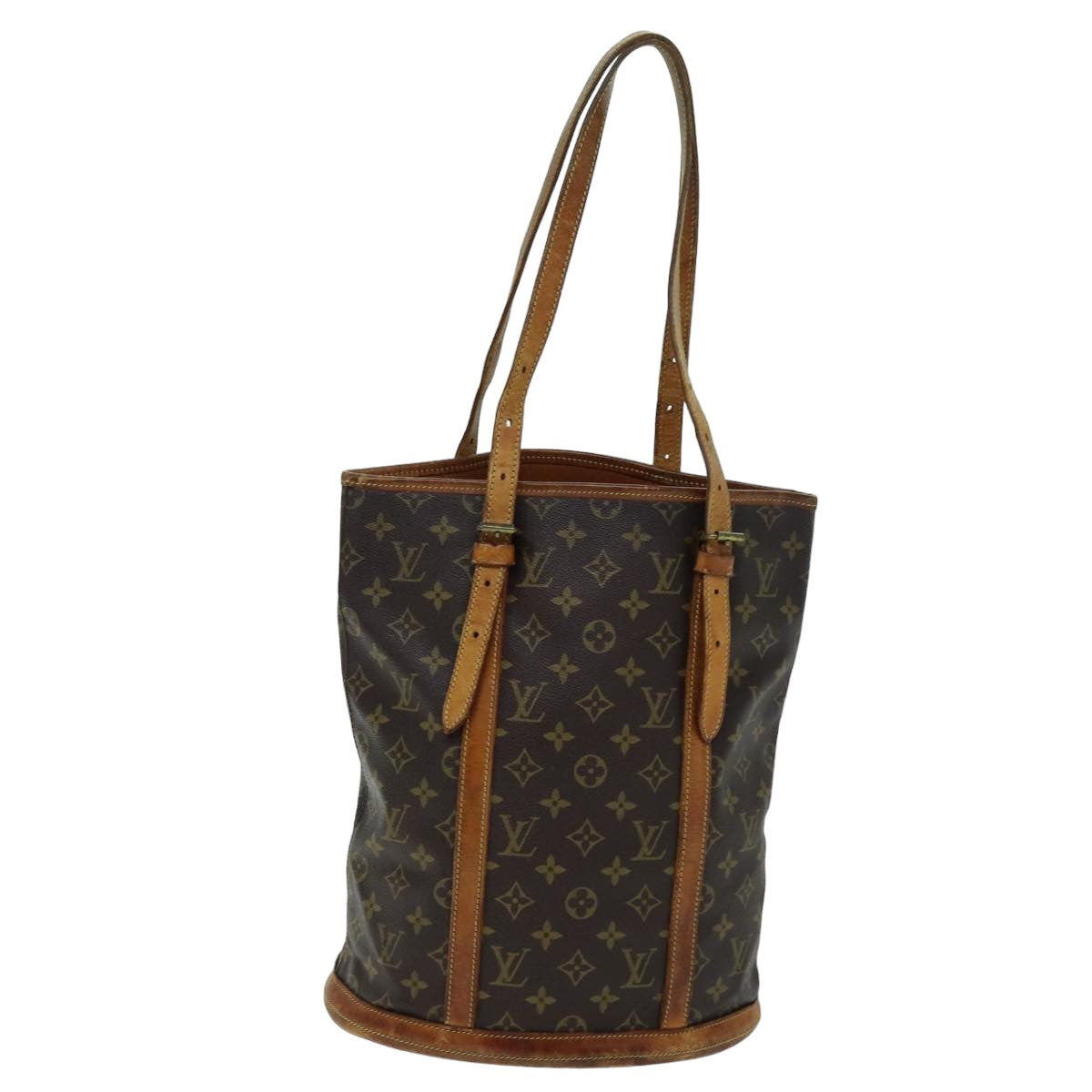 LOUIS VUITTON Monogram Bucket GM Shoulder Bag M42236 LV 76470