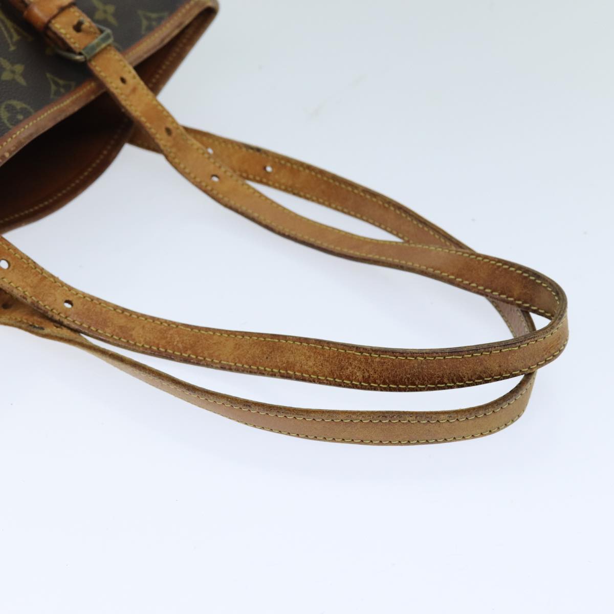 LOUIS VUITTON Monogram Bucket GM Shoulder Bag M42236 LV 76470