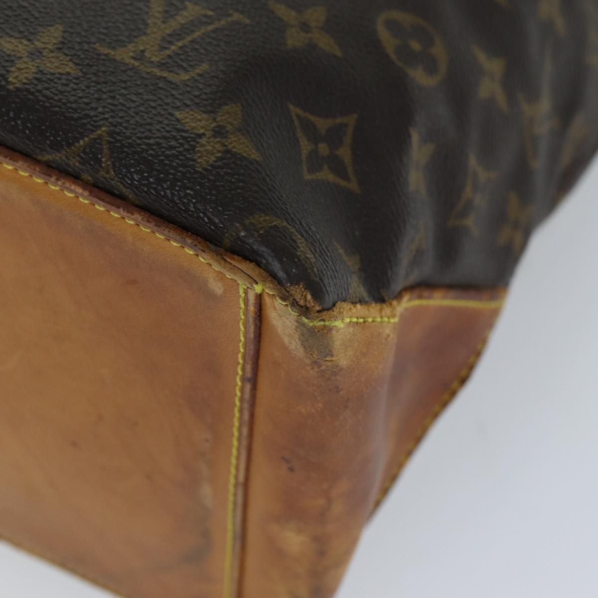 LOUIS VUITTON Monogram Cabas Mezzo Tote Bag M51151 LV 76493
