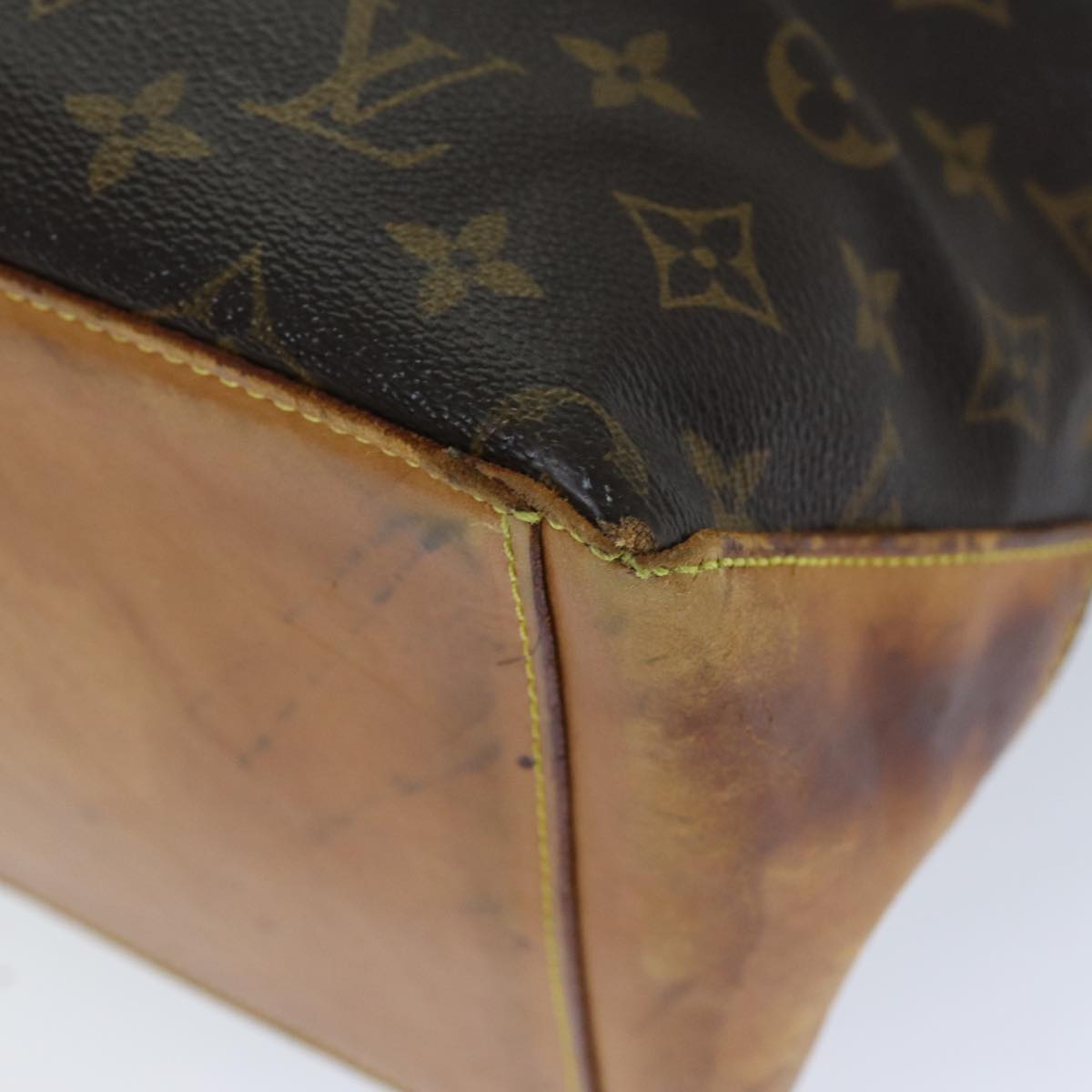 LOUIS VUITTON Monogram Cabas Mezzo Tote Bag M51151 LV 76493