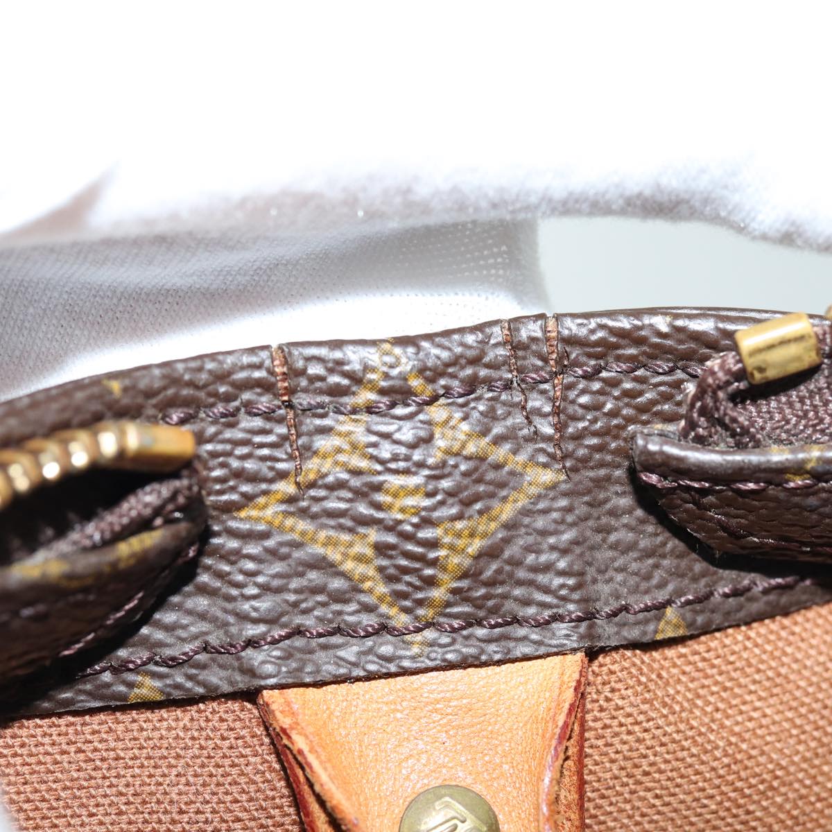 LOUIS VUITTON Monogram Cabas Mezzo Tote Bag M51151 LV 76493