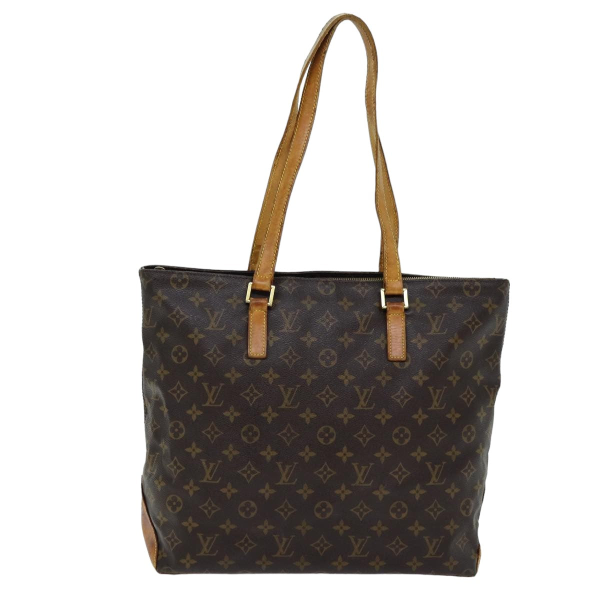 LOUIS VUITTON Monogram Cabas Mezzo Tote Bag M51151 LV 76493
