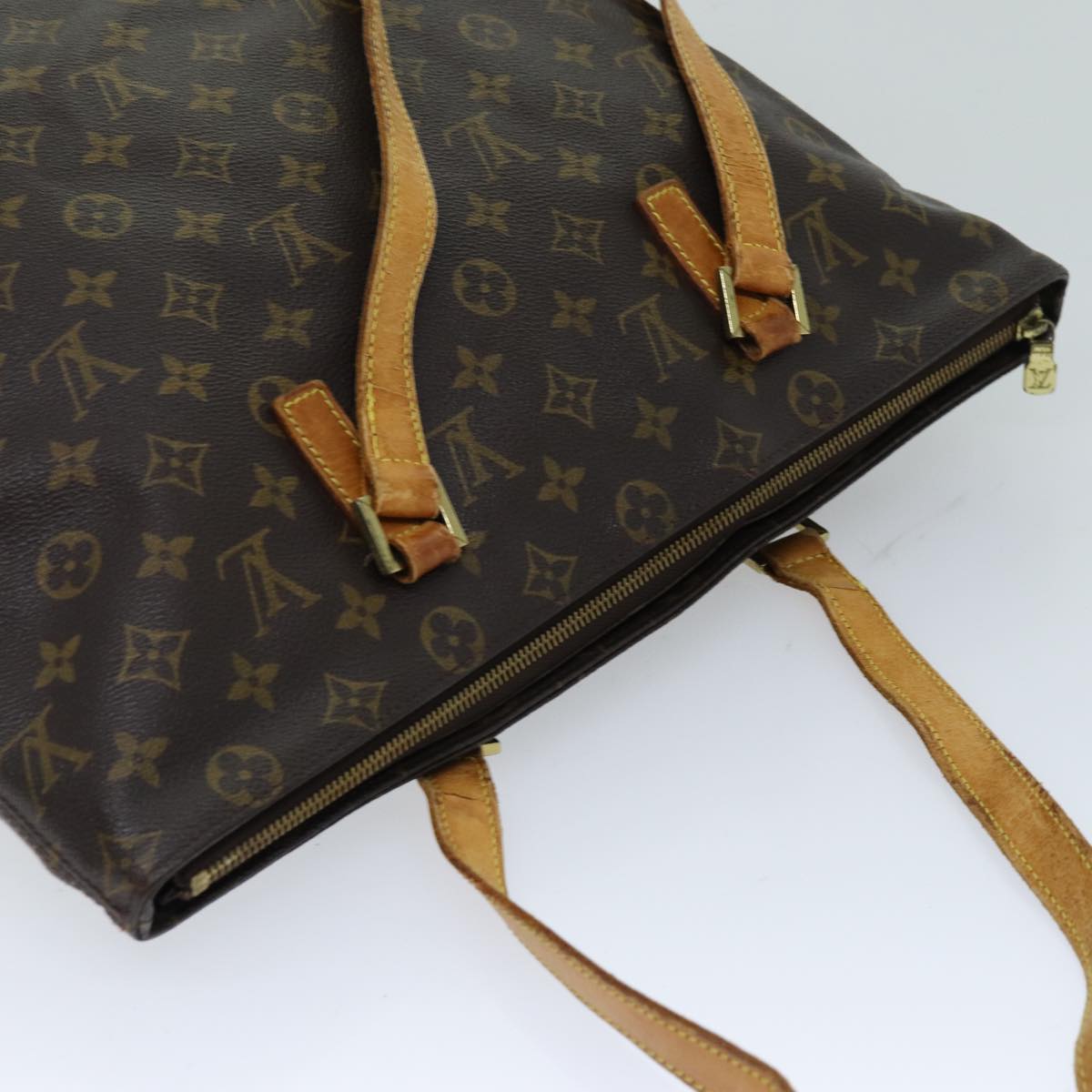 LOUIS VUITTON Monogram Cabas Mezzo Tote Bag M51151 LV 76493