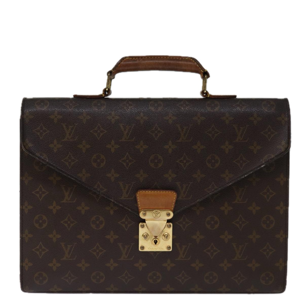 LOUIS VUITTON Monogram Serviette Conseiller Briefcase M53331 LV 76500