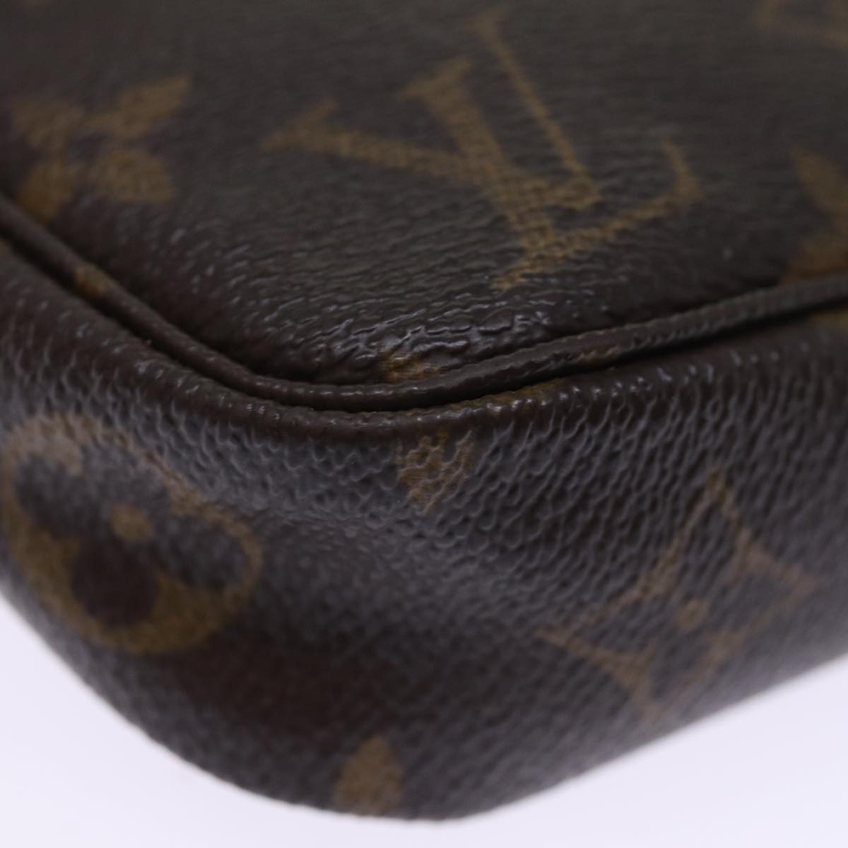 LOUIS VUITTON Monogram Pochette Accessoires Pouch M51980 LV 76506
