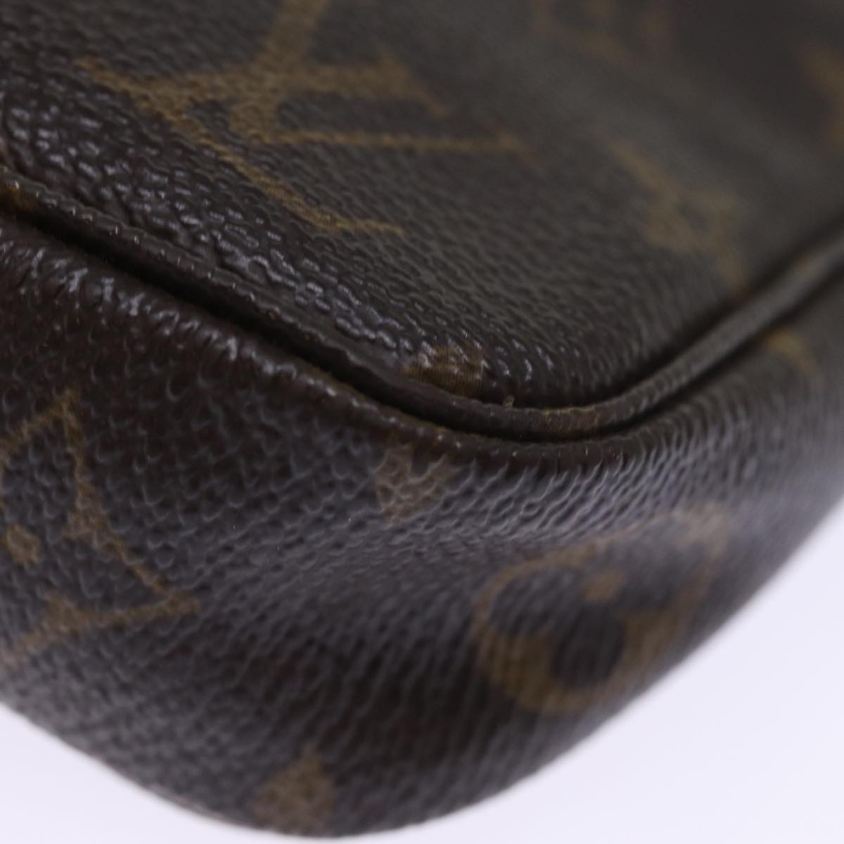 LOUIS VUITTON Monogram Pochette Accessoires Pouch M51980 LV 76506