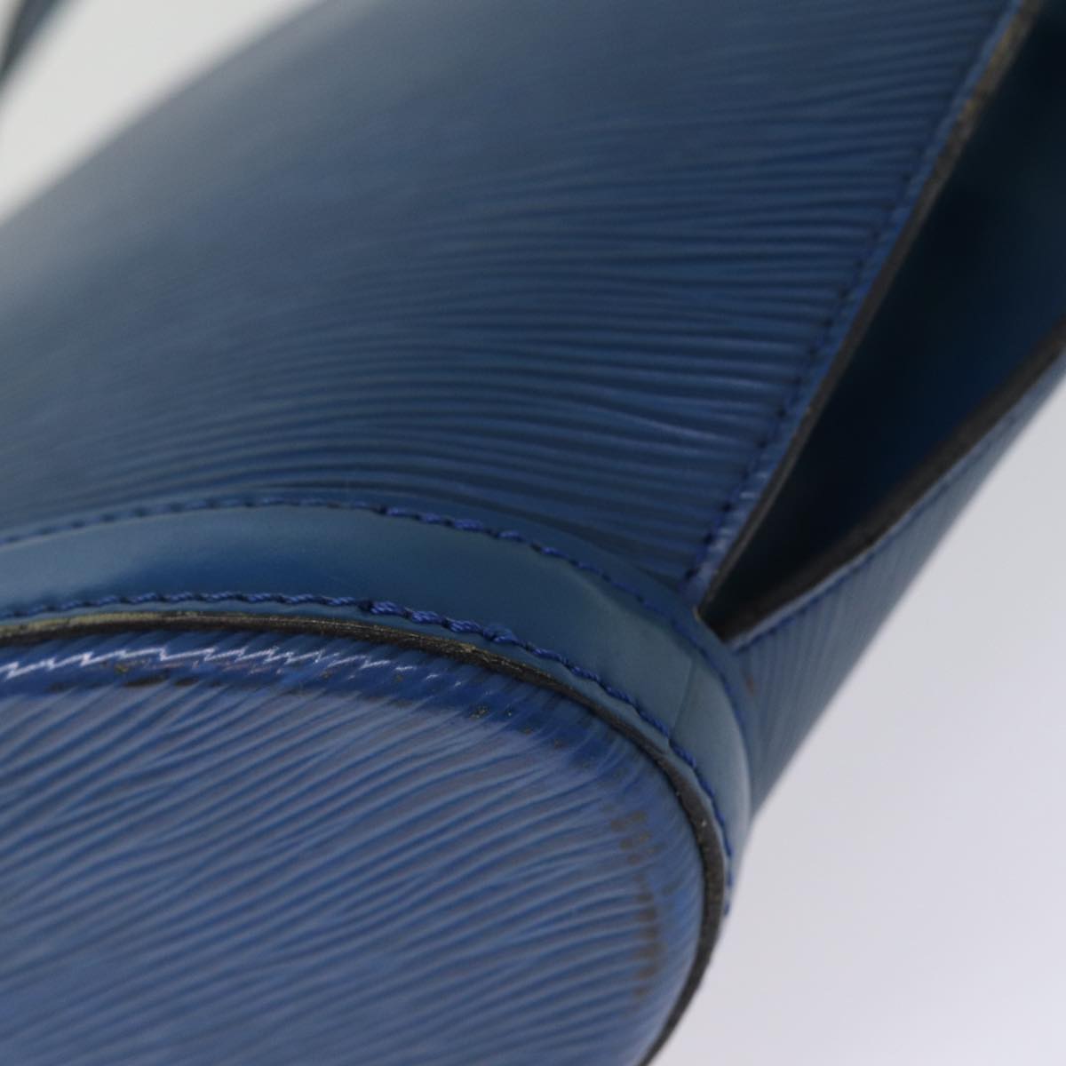 LOUIS VUITTON Epi Saint Jacques Shoulder Bag Blue M52275 LV 76508