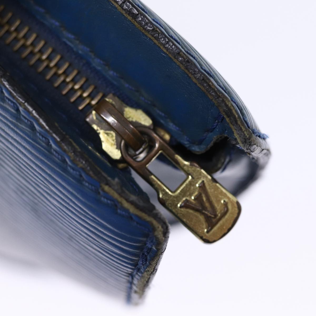 LOUIS VUITTON Epi Saint Jacques Shoulder Bag Blue M52275 LV 76508