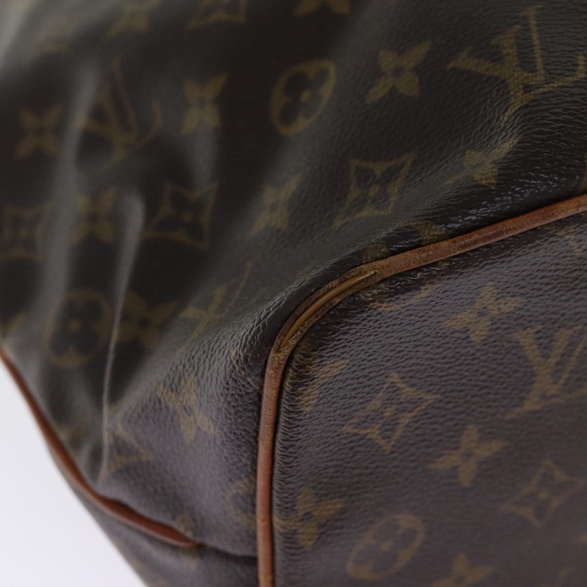 LOUIS VUITTON Monogram Palermo PM Tote Bag M40145 LV 76523