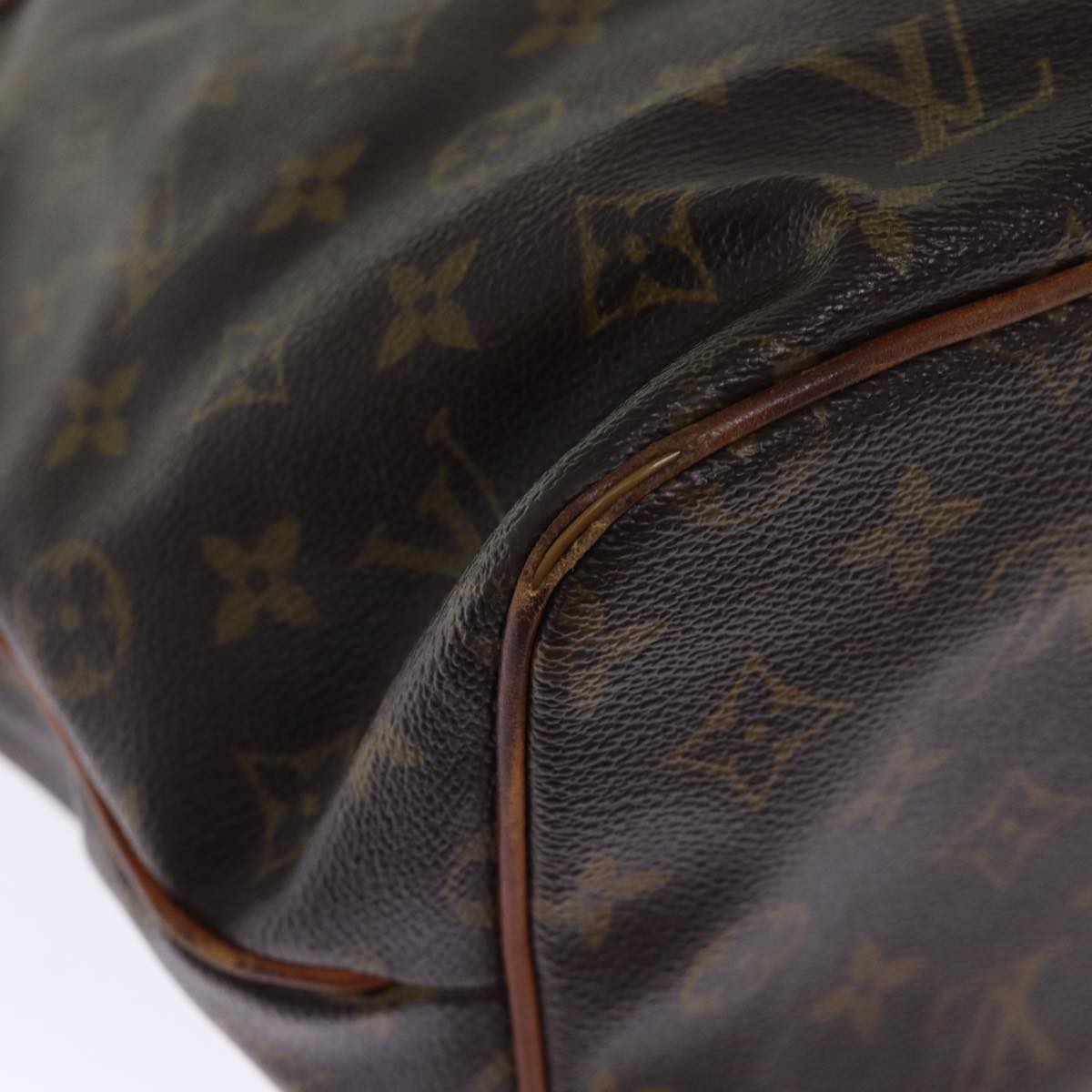 LOUIS VUITTON Monogram Palermo PM Tote Bag M40145 LV 76523