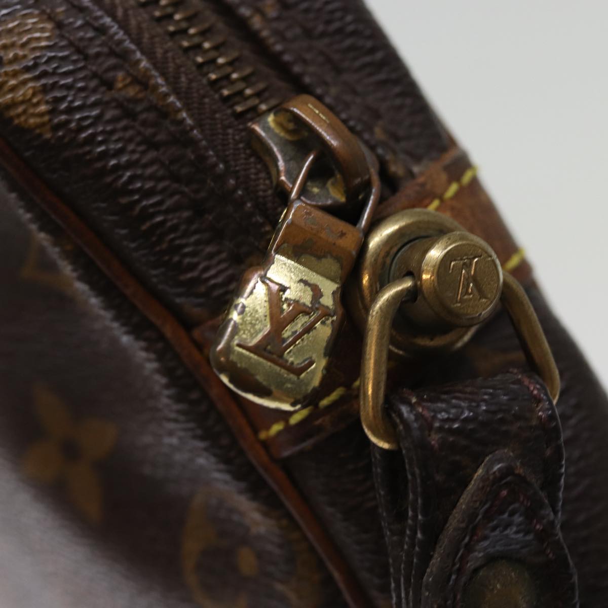 LOUIS VUITTON Monogram Marly Dragonne GM Clutch Bag M51825 LV 76524