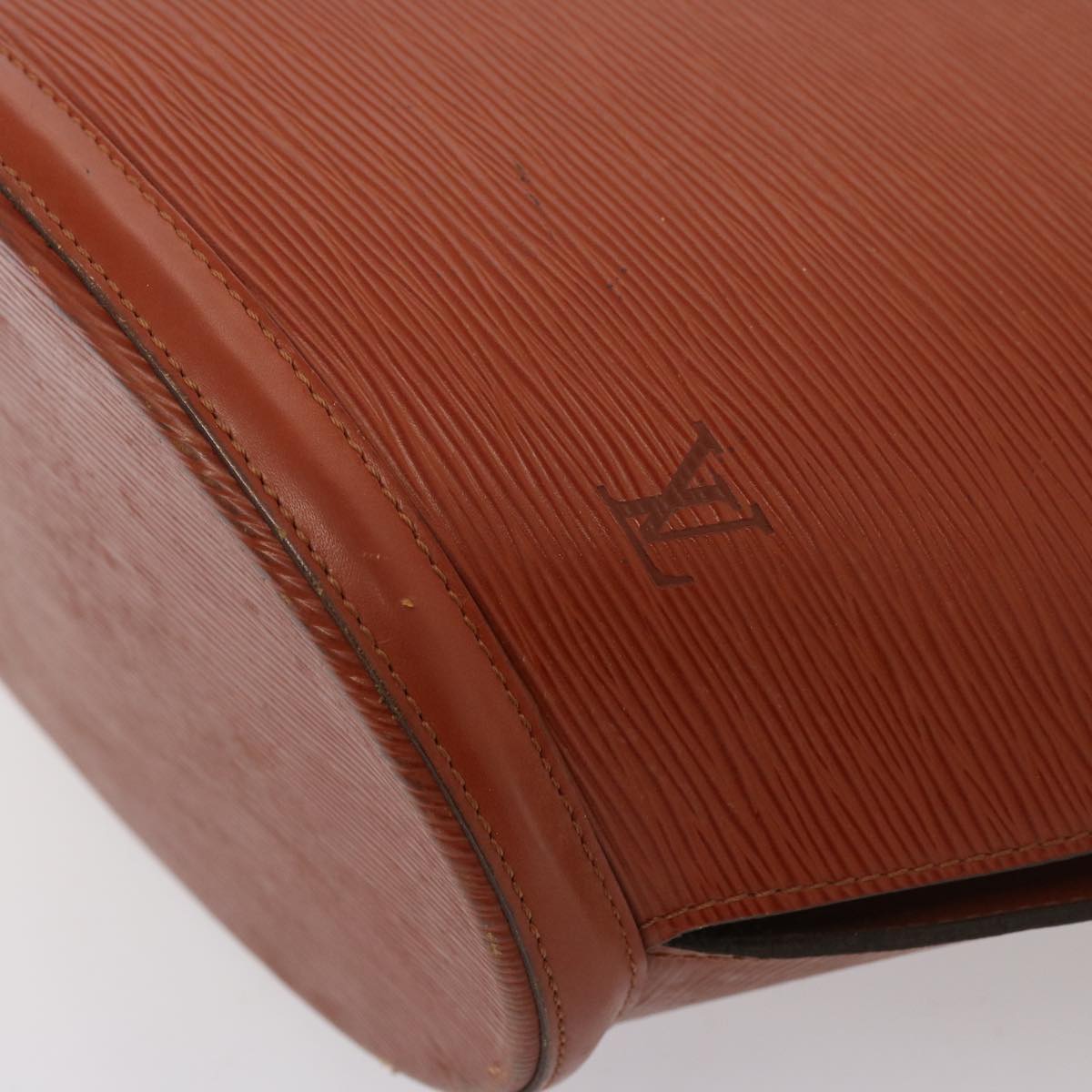 LOUIS VUITTON Epi Saint Jacques Shopping Shoulder Bag Brown M52263 LV 76529