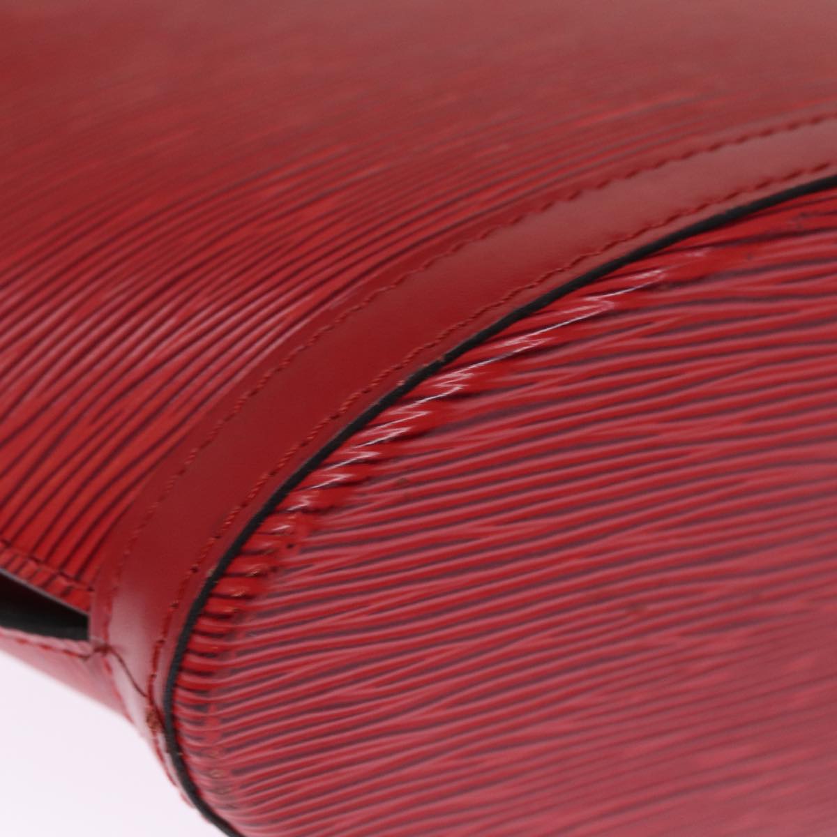 LOUIS VUITTON Epi Saint Jacques Shoulder Bag Red M52277 LV 76530