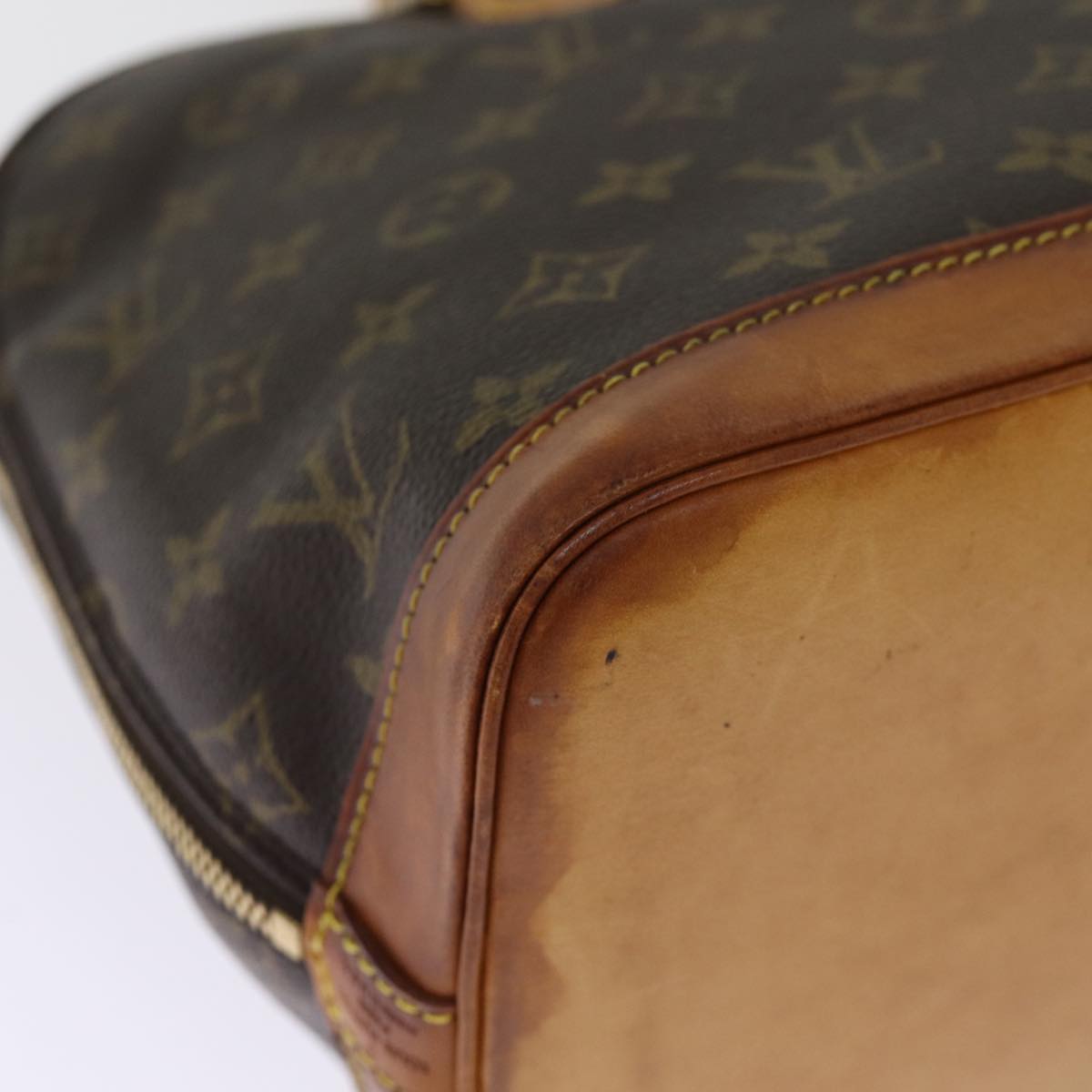 LOUIS VUITTON Monogram Alma Hand Bag M51130 LV 76533