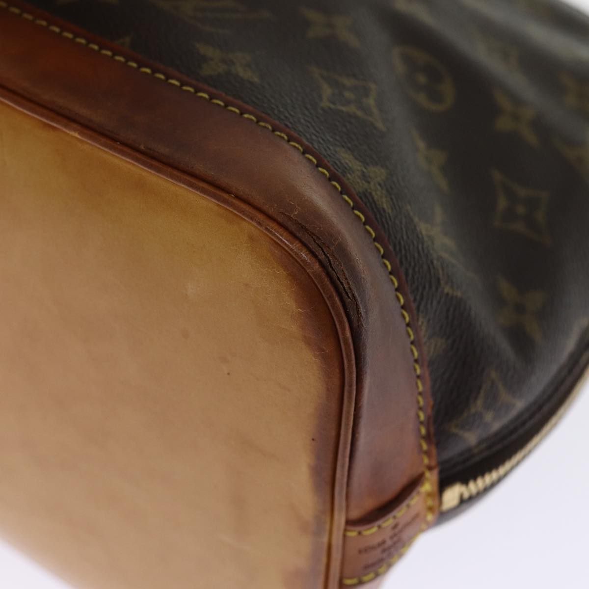 LOUIS VUITTON Monogram Alma Hand Bag M51130 LV 76533