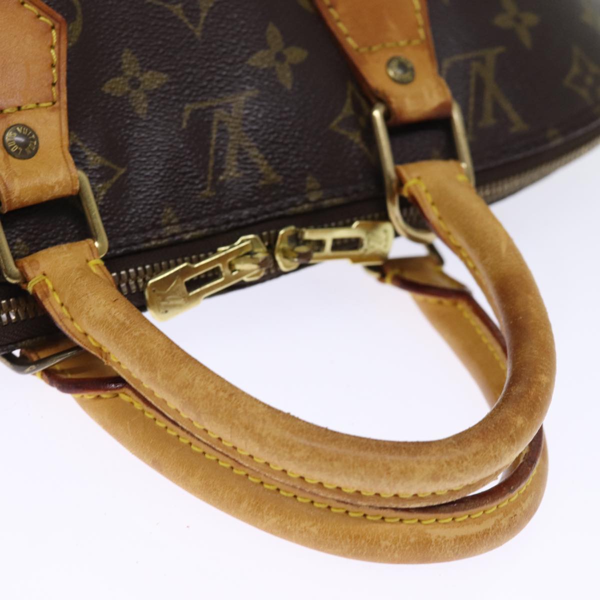 LOUIS VUITTON Monogram Alma Hand Bag M51130 LV 76533