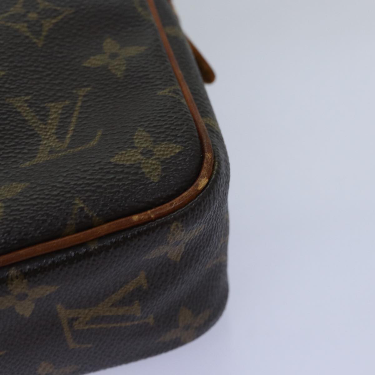 LOUIS VUITTON Monogram Compiegne 23 Clutch Bag M51847 LV 76536