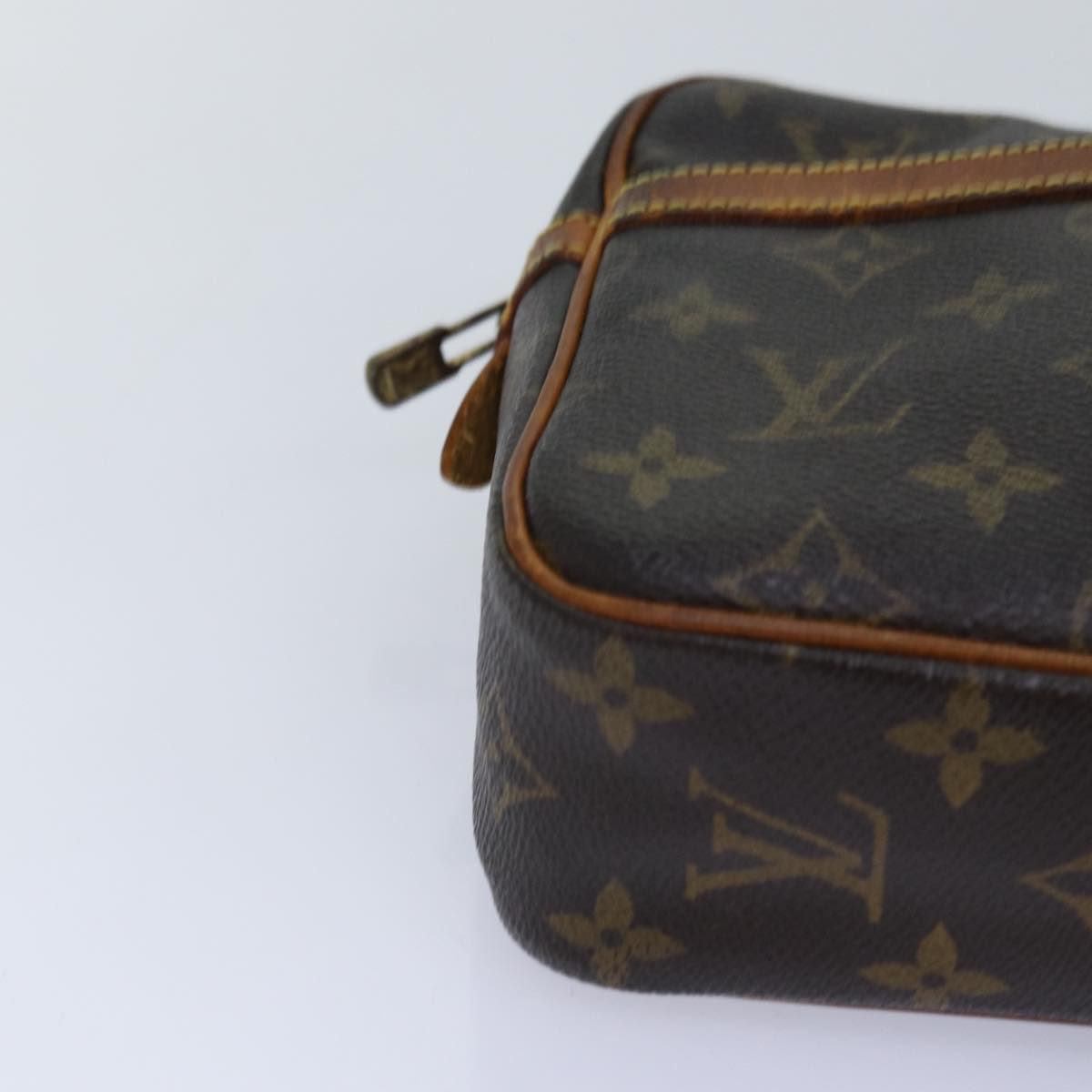 LOUIS VUITTON Monogram Compiegne 23 Clutch Bag M51847 LV 76536