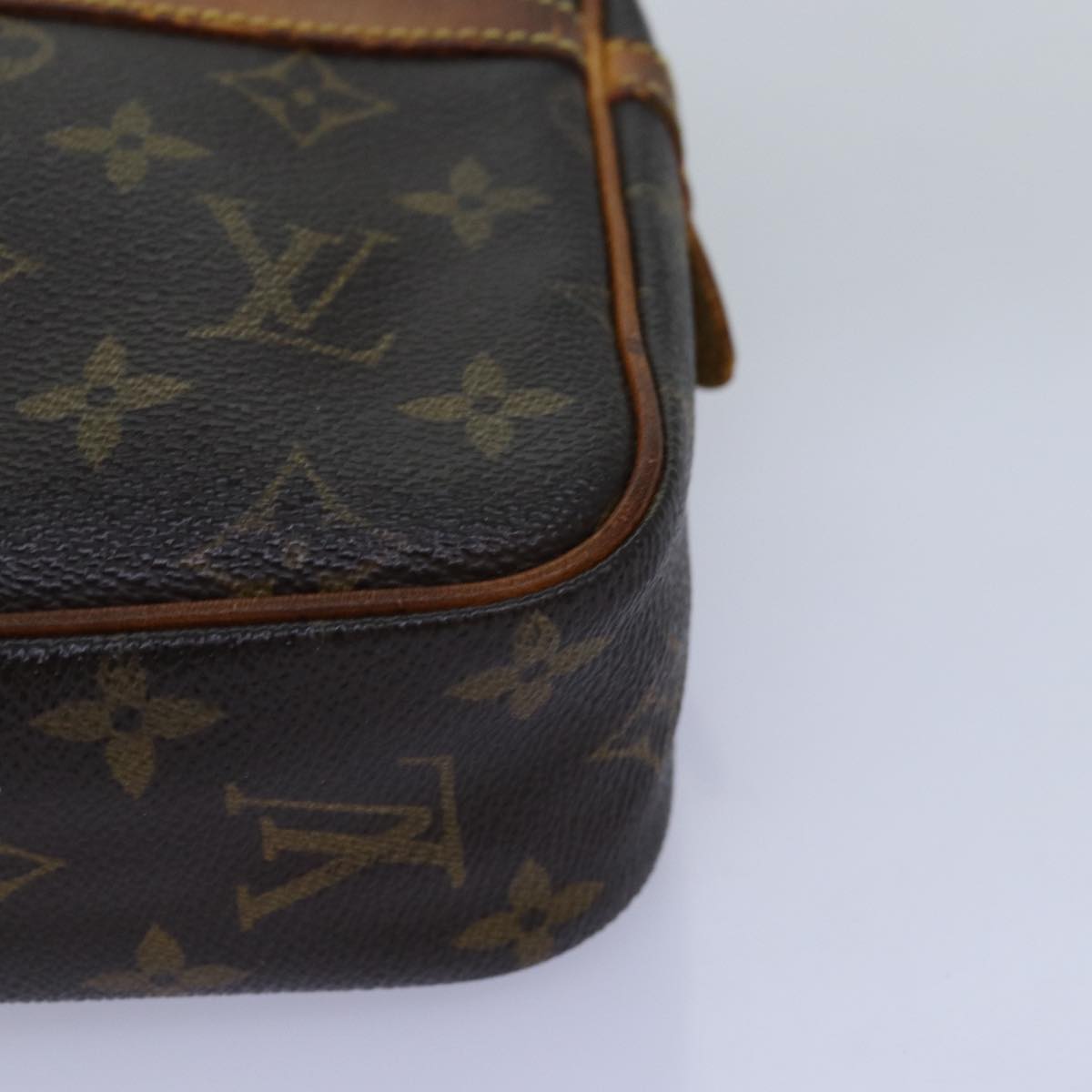 LOUIS VUITTON Monogram Compiegne 23 Clutch Bag M51847 LV 76536