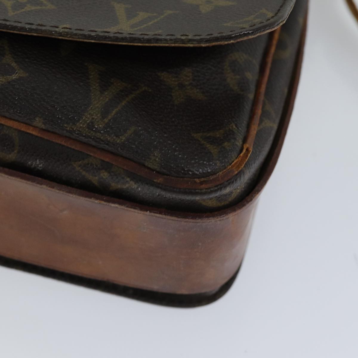 LOUIS VUITTON Monogram Cartouchiere GM Shoulder Bag M51252 LV 76539