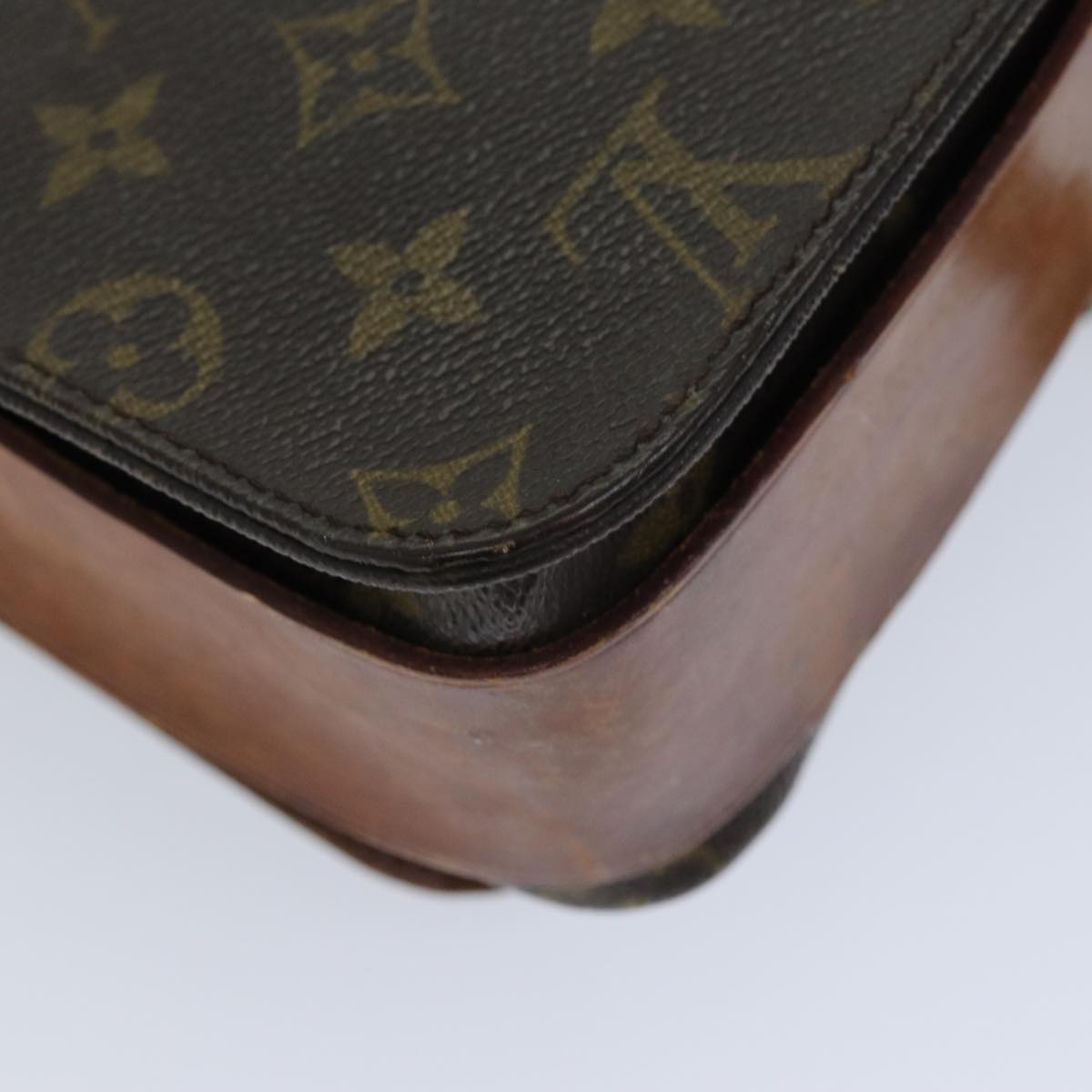 LOUIS VUITTON Monogram Cartouchiere GM Shoulder Bag M51252 LV 76539