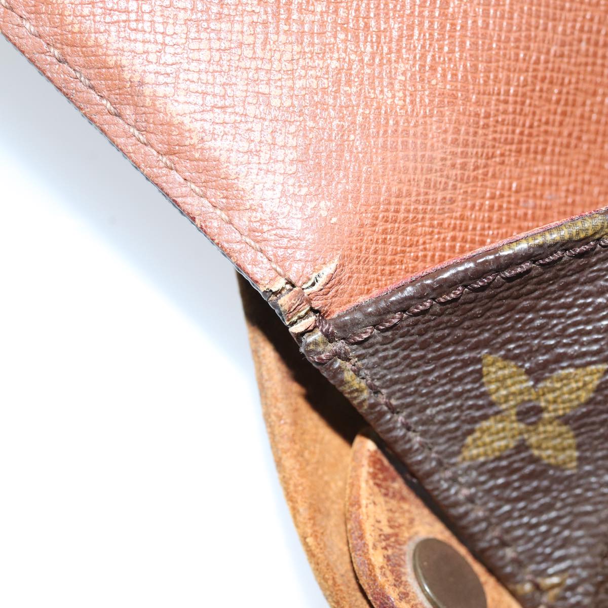 LOUIS VUITTON Monogram Cartouchiere GM Shoulder Bag M51252 LV 76539